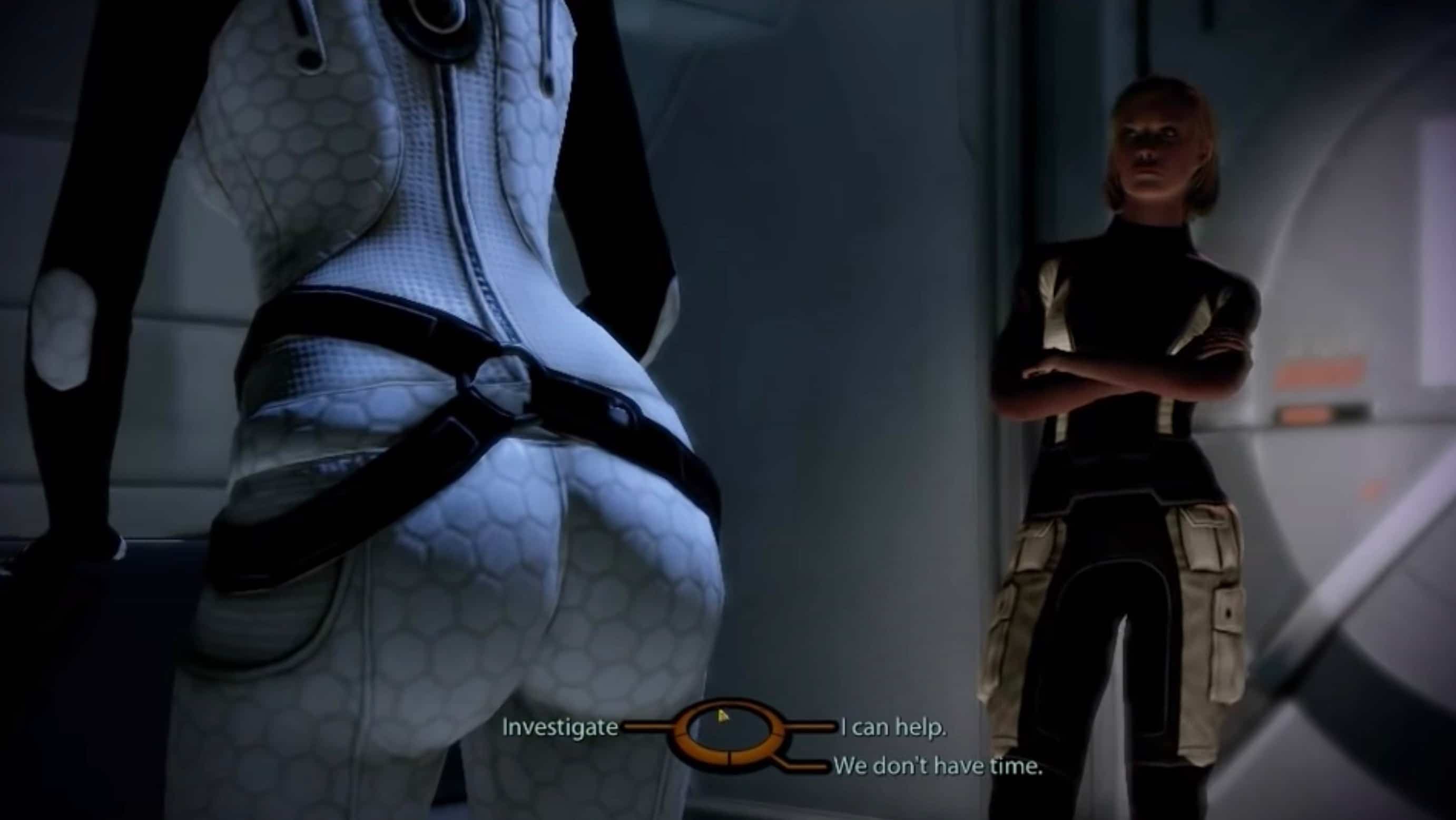 La scène de Mass Effect 2 en question