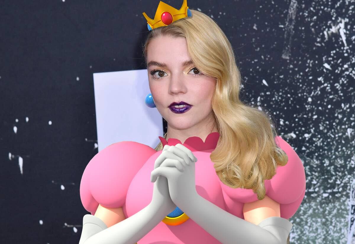 Anya Taylor-Joy en Peach