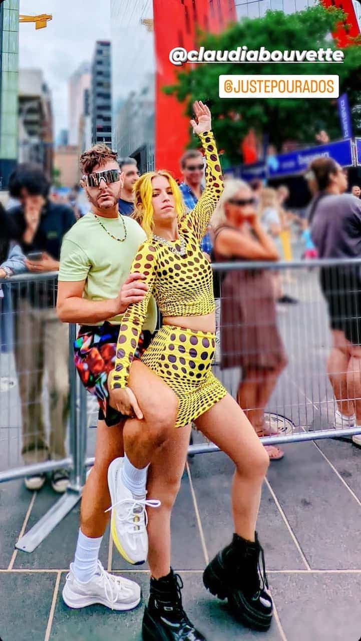 Capture d'écran Instagram