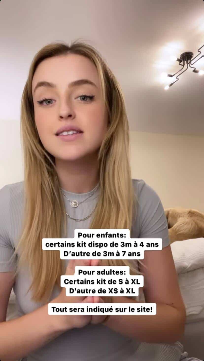 Capture d'écran Instagram