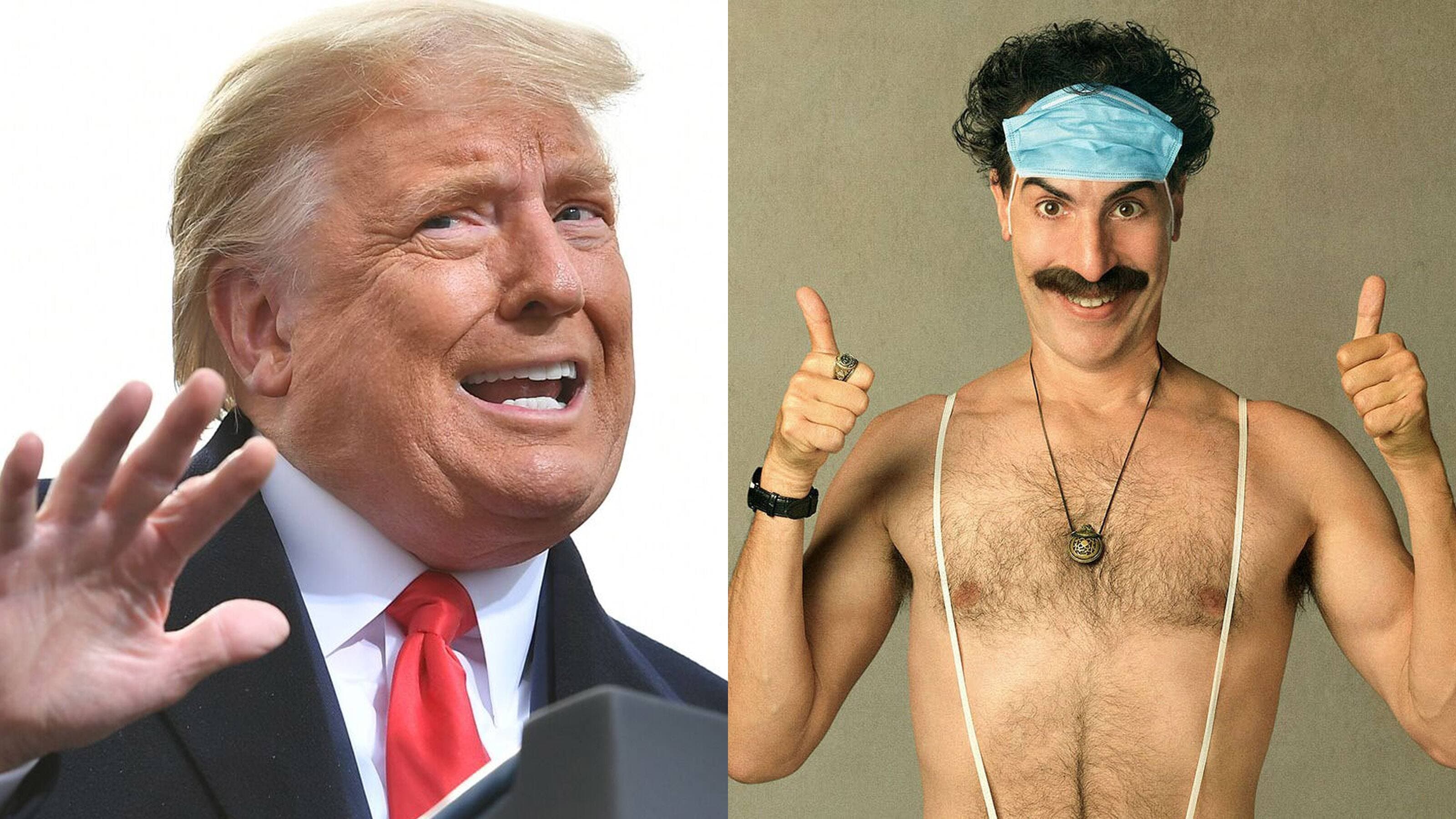 Donald Trump et Borat