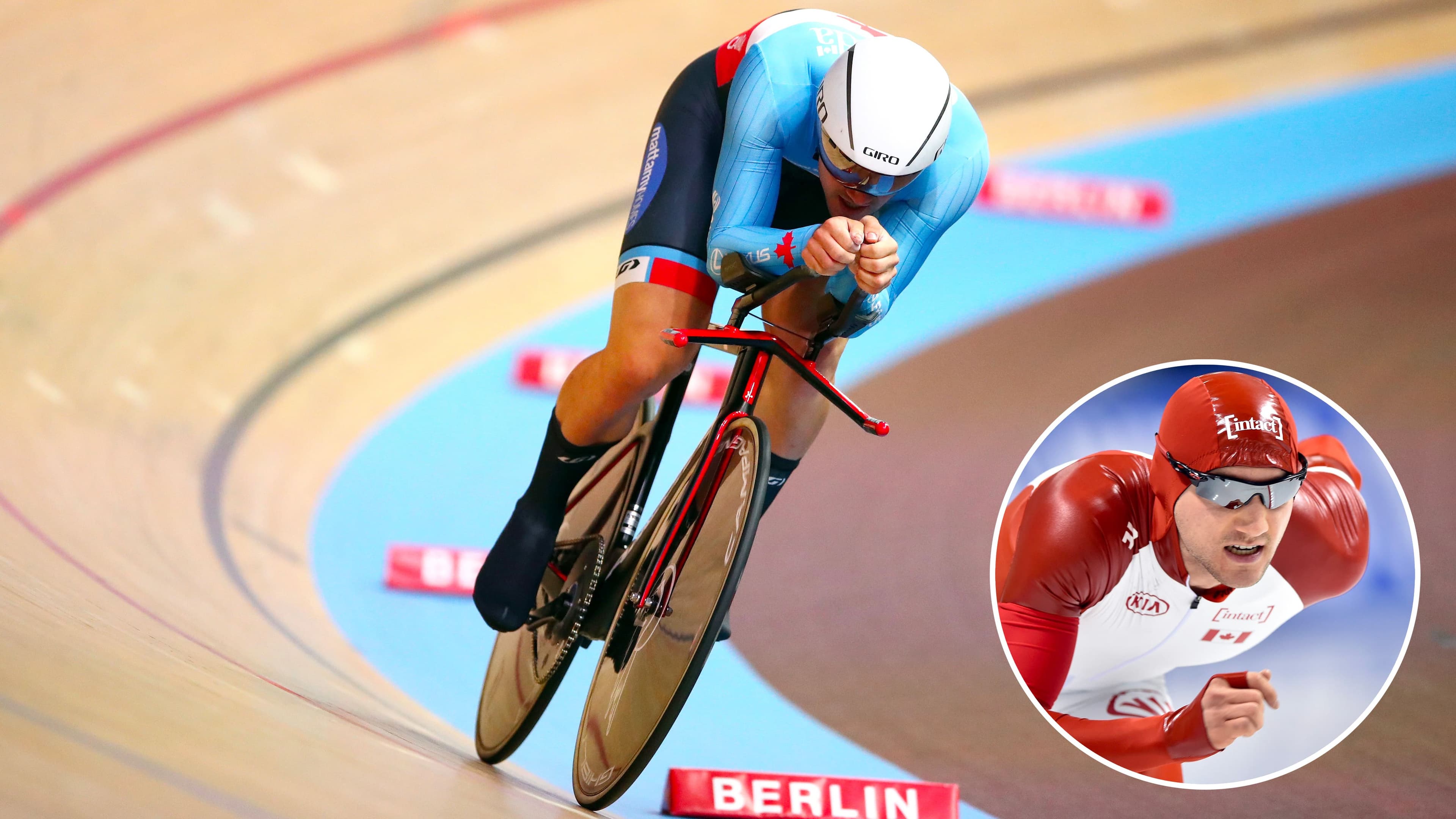Vincent De Haître excelle autant sur un vélo que sur des lames.