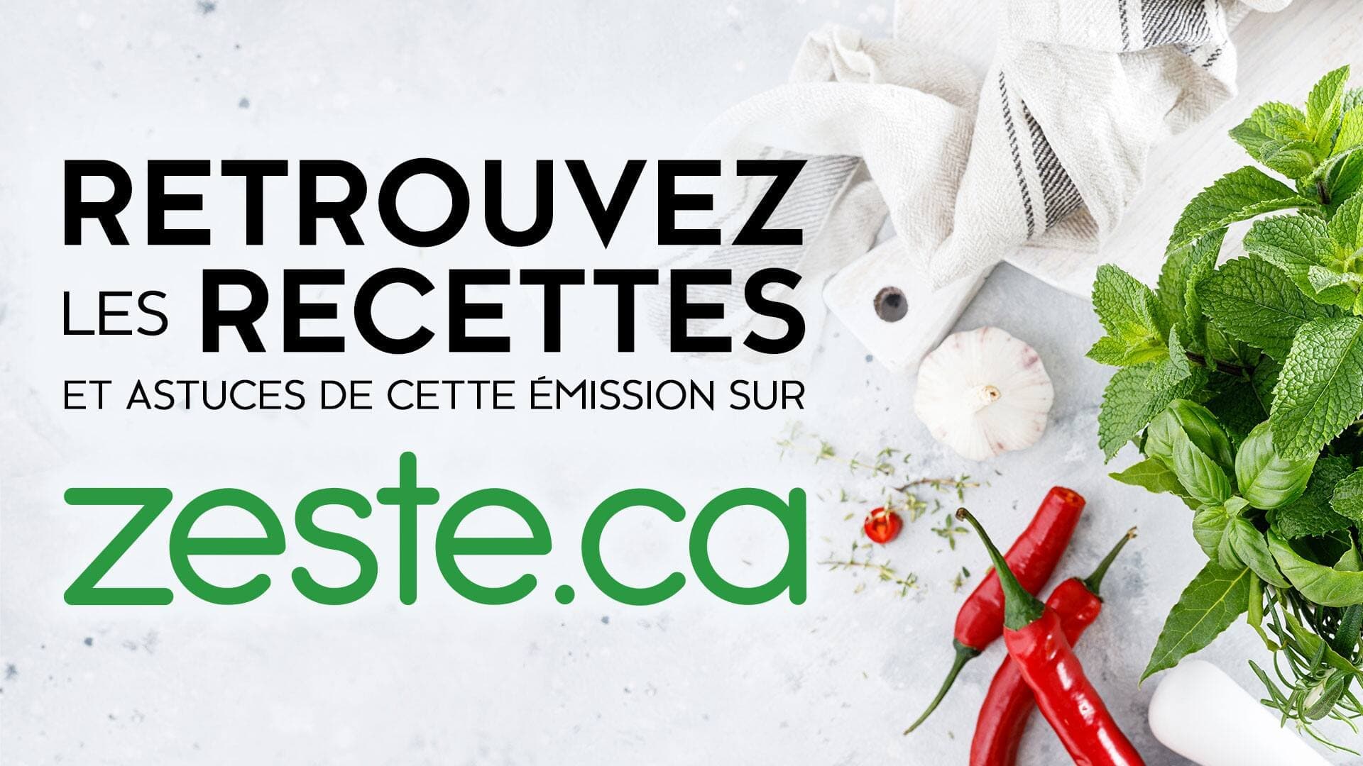 Retrouvez toutes les recettes de l'émission