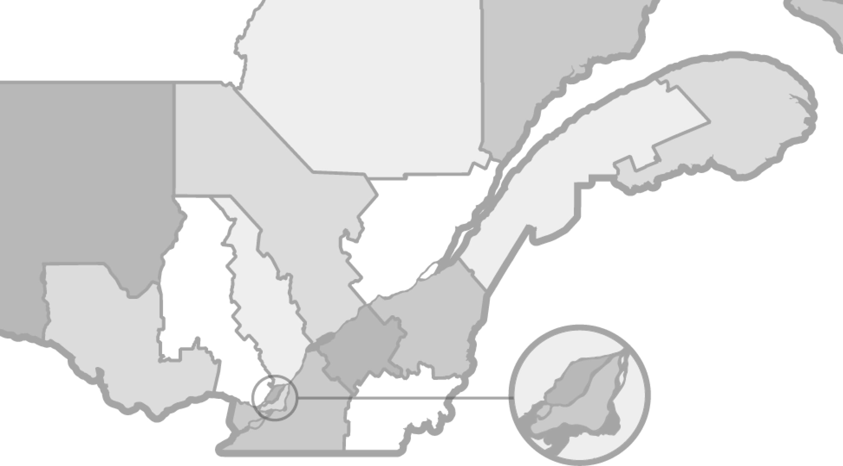Carte du Québec