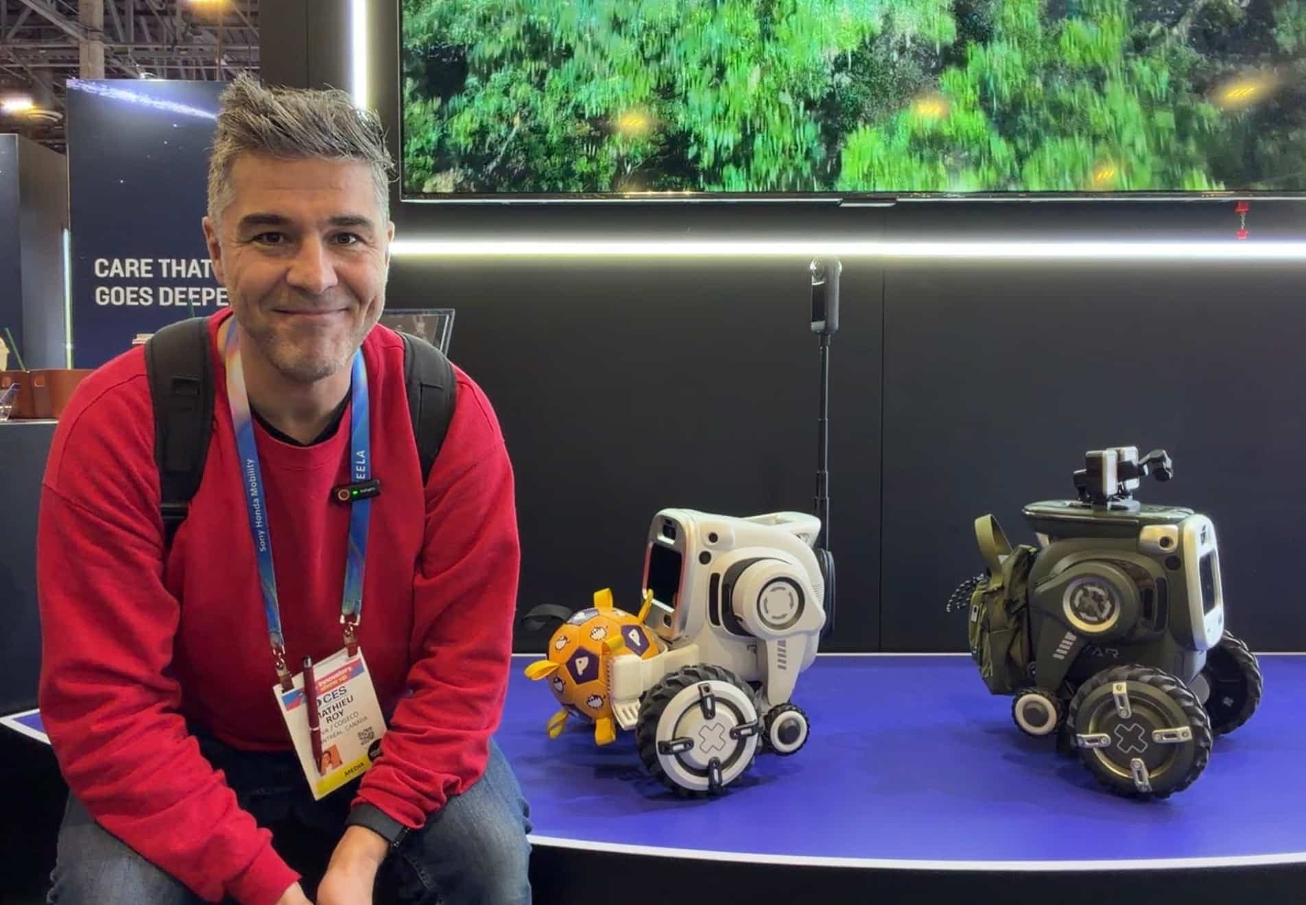 Mathieu Roy au CES 2026 de Las Vegas