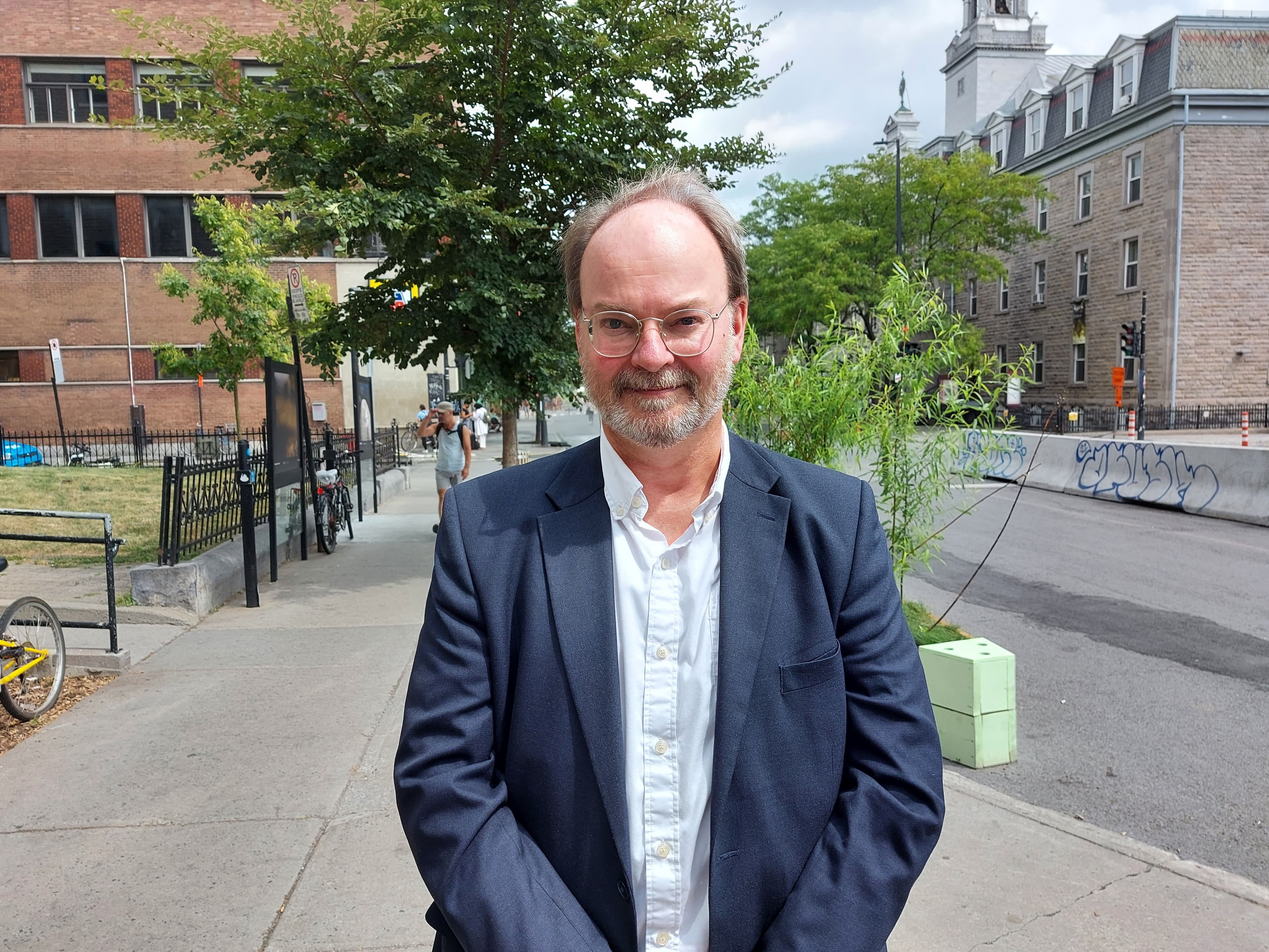 Karel Ménard, directeur général du Front commun québécois pour une gestion écologique des déchets