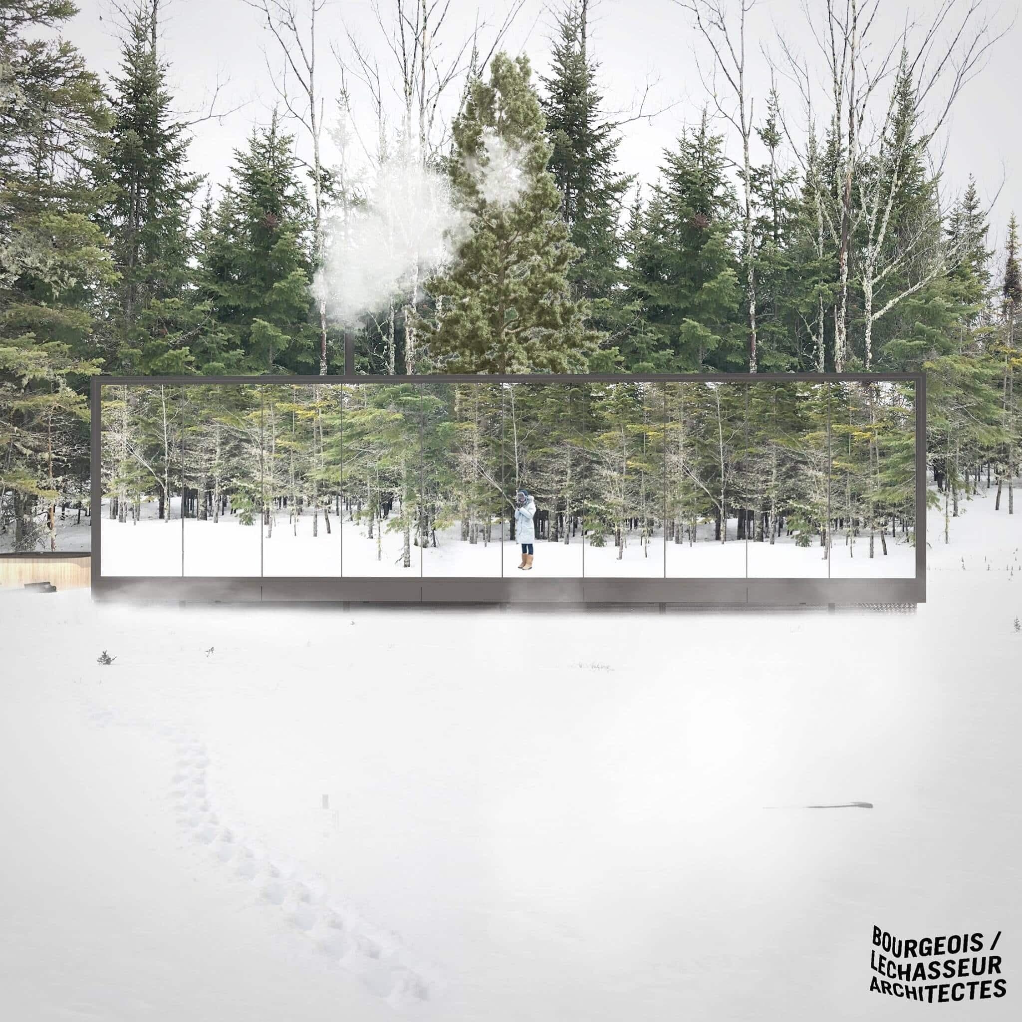 Facebook Réflexion - Maisons miroirs