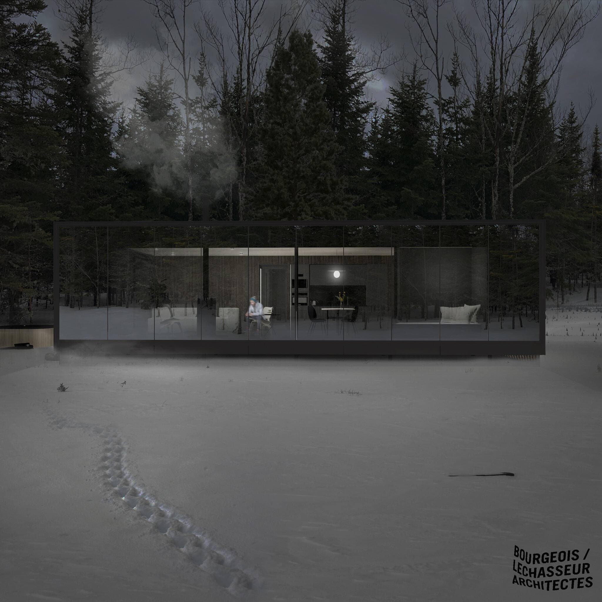 Facebook Réflexion - Maisons miroirs