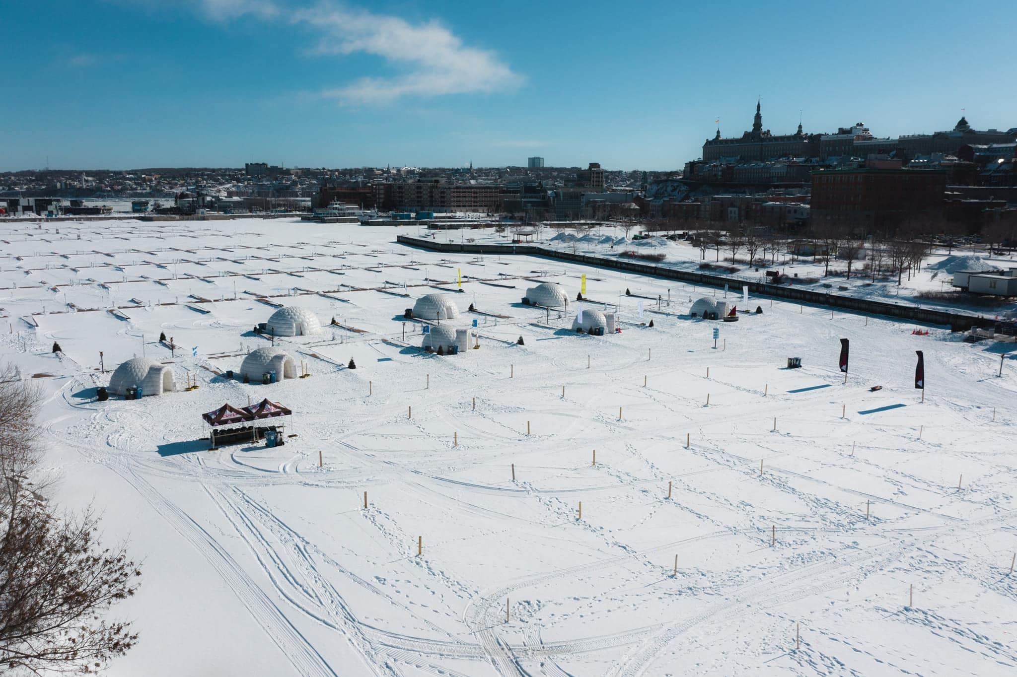 Facebook : Village Nordik du Port de Québec