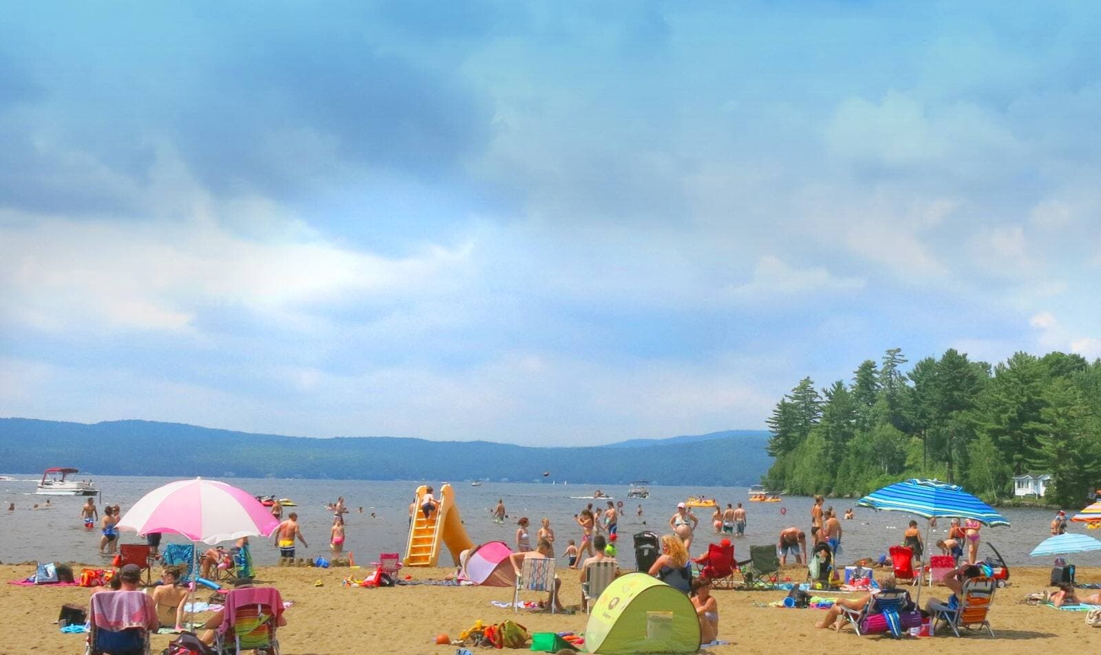 Facebook : Plage du Lac Saint-Joseph