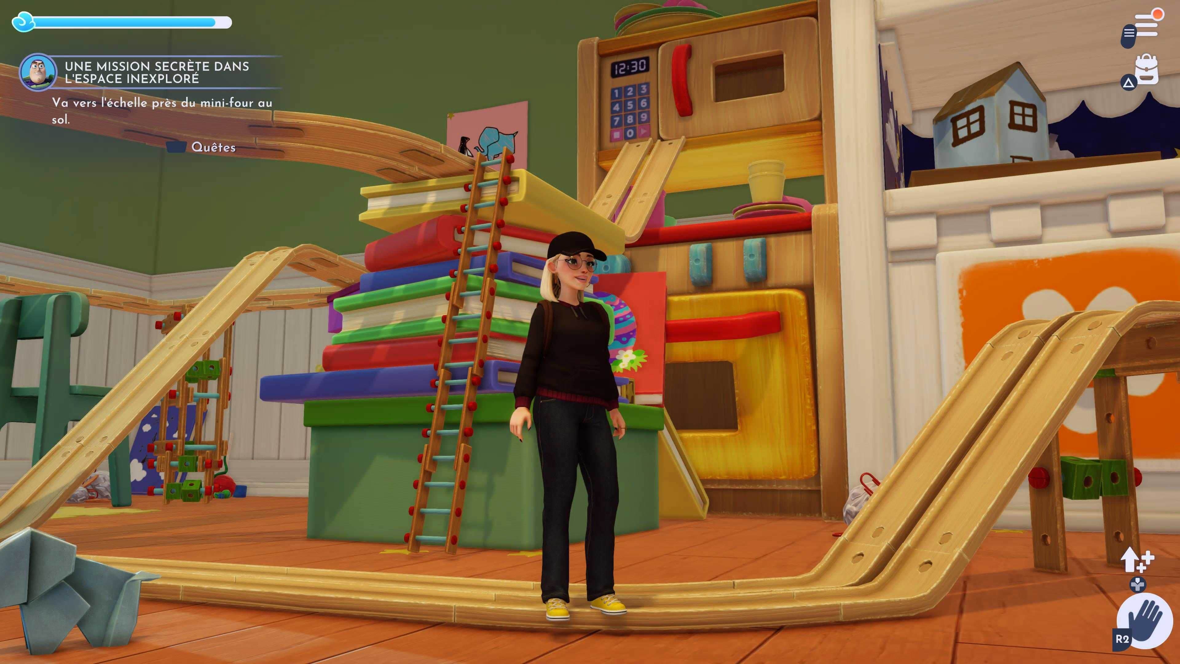 L'échelle qui va déclencher la séquence