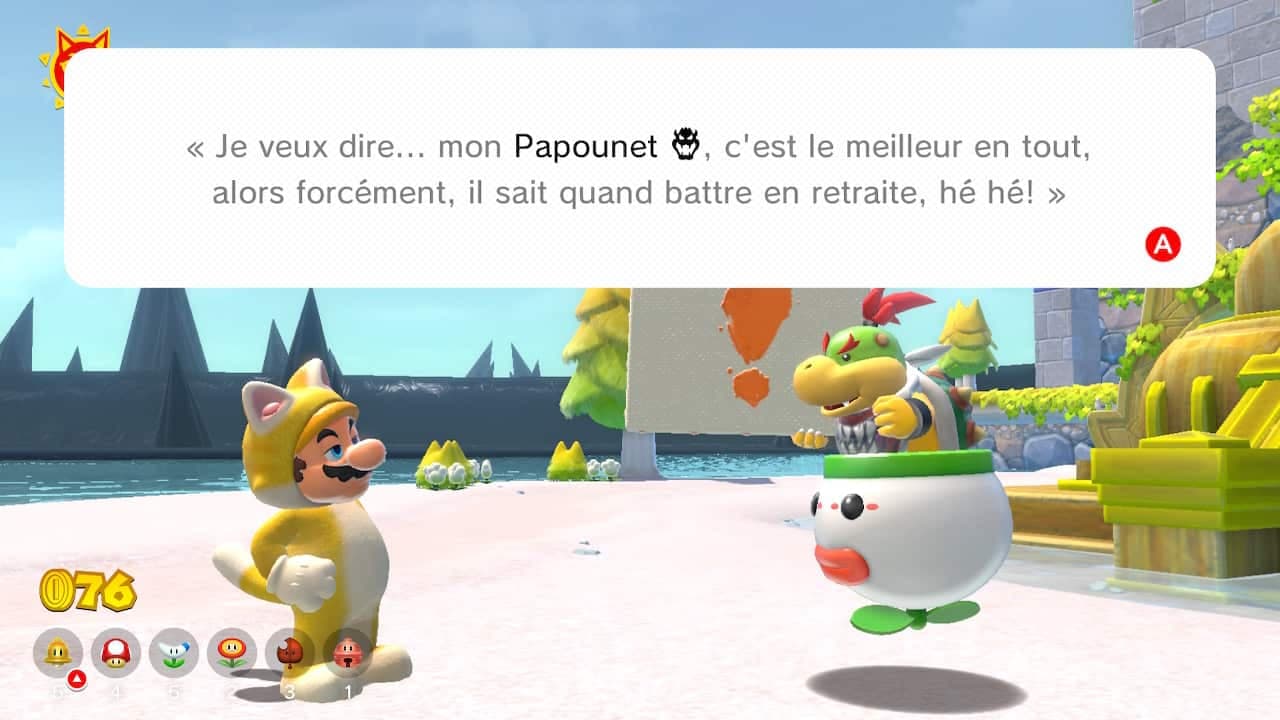 Capture d’écran Nintendo