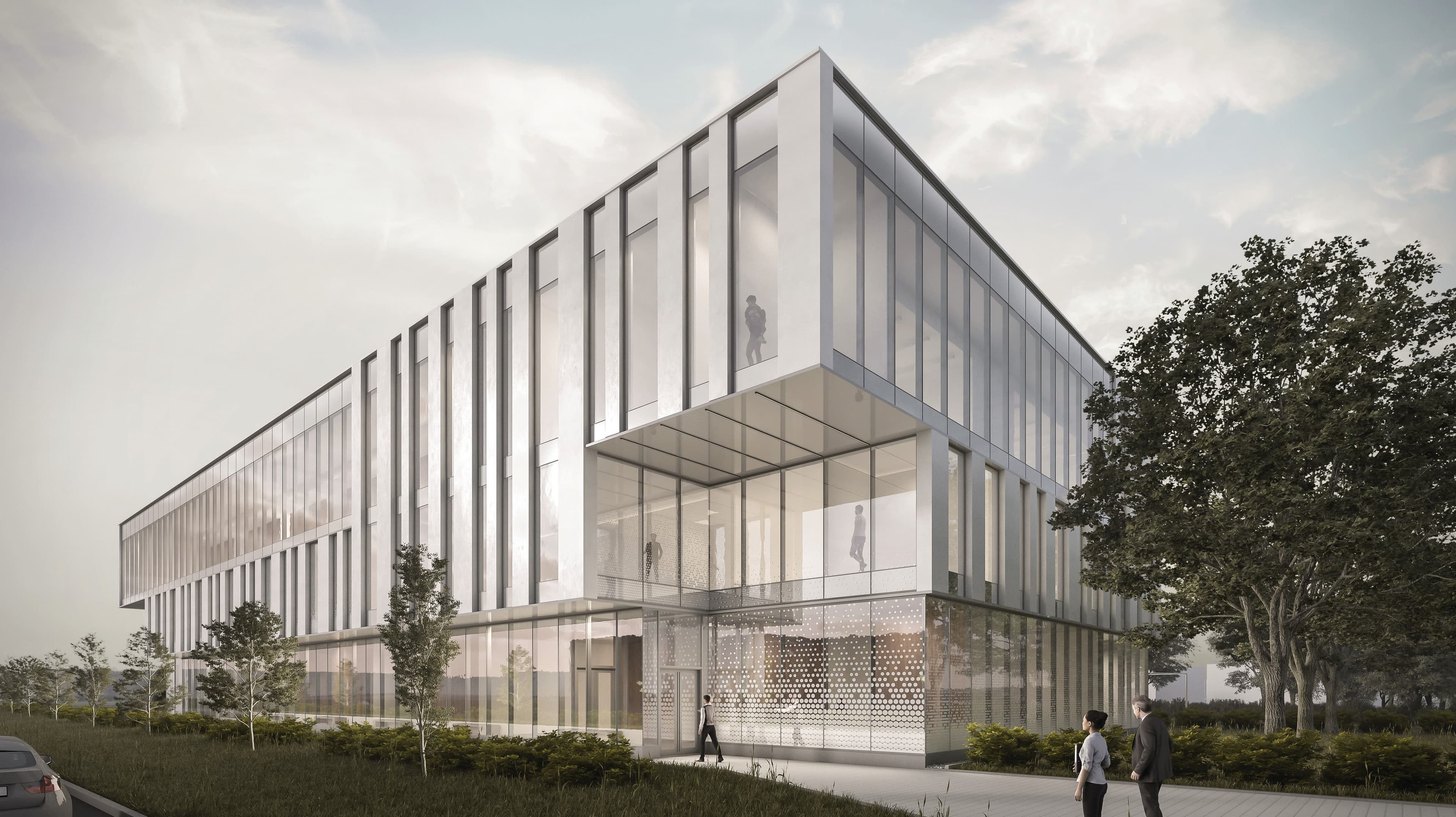 La Ville de Lévis a dévoilé jeudi le concept du prochain poste de police.