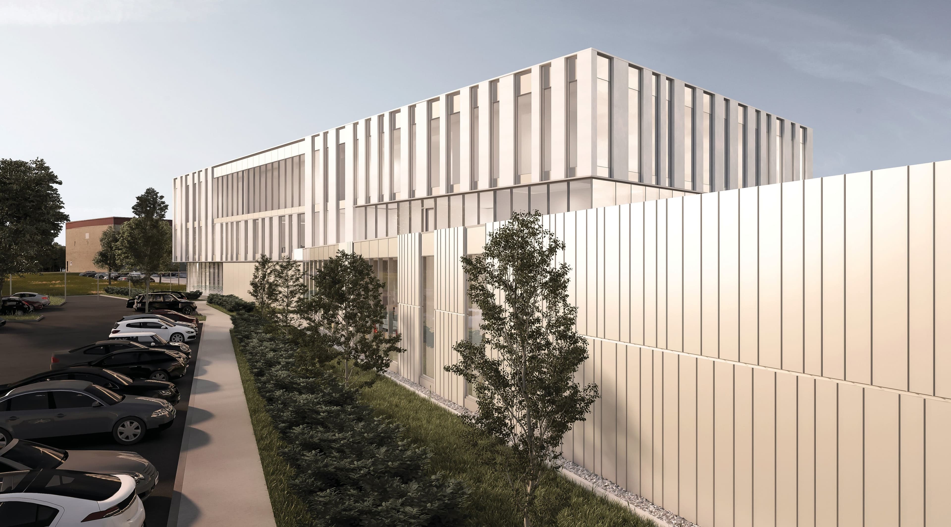 La Ville de Lévis a dévoilé jeudi, le 13 mai 2021, le concept du futur poste de police et maison de justice.