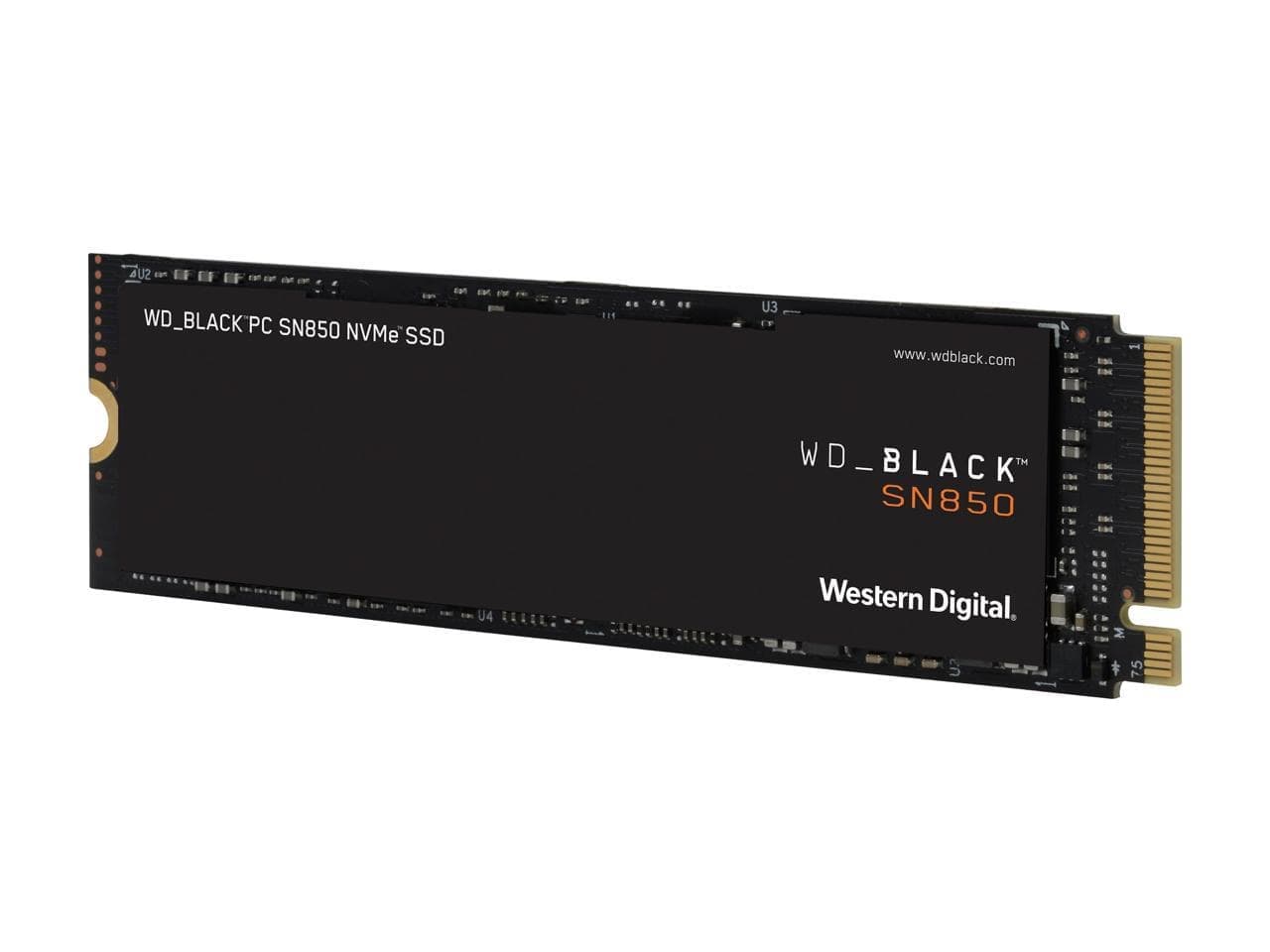 Disque SSD Western Digital WD BLACK SN850 NVMe M.2 2280 1TB