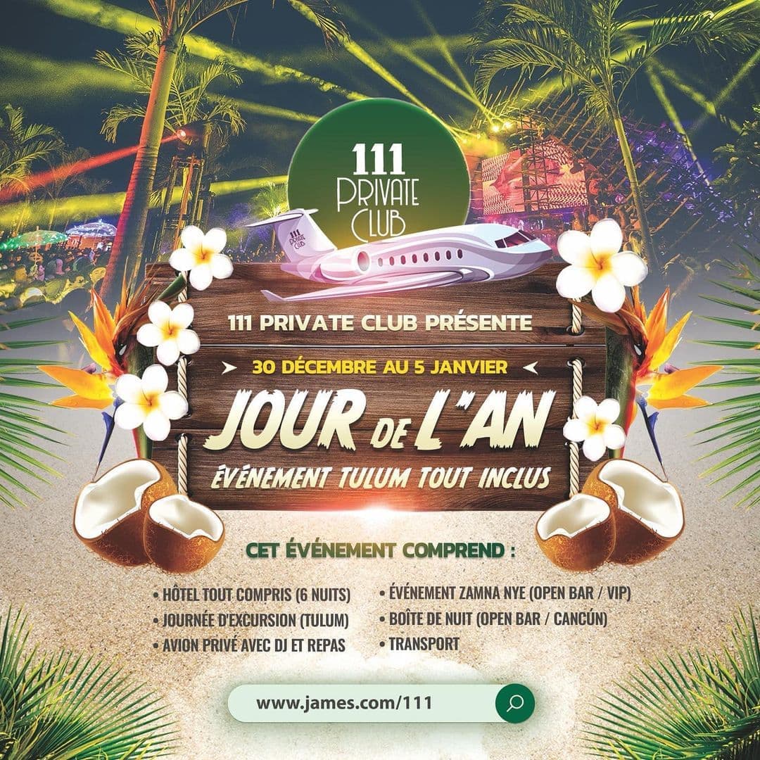 Sa publicité sur Instagram faisant la promotion du périple controversé.