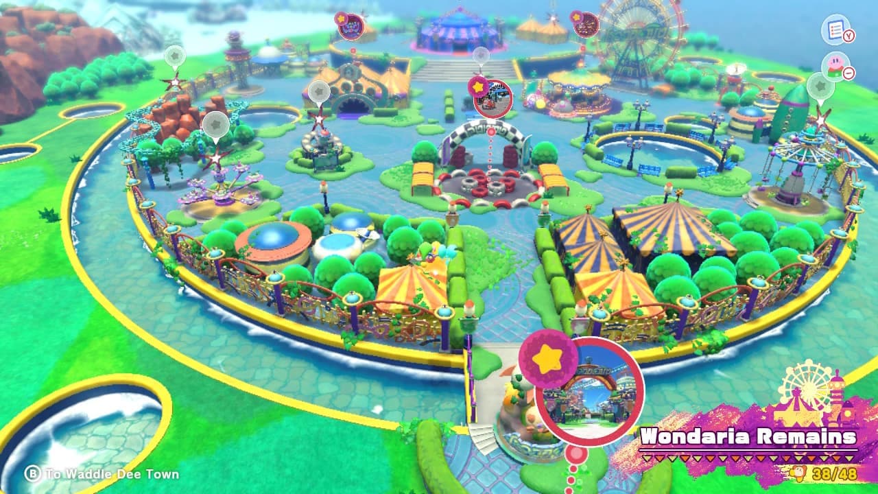 Capture d'écran Nintendo