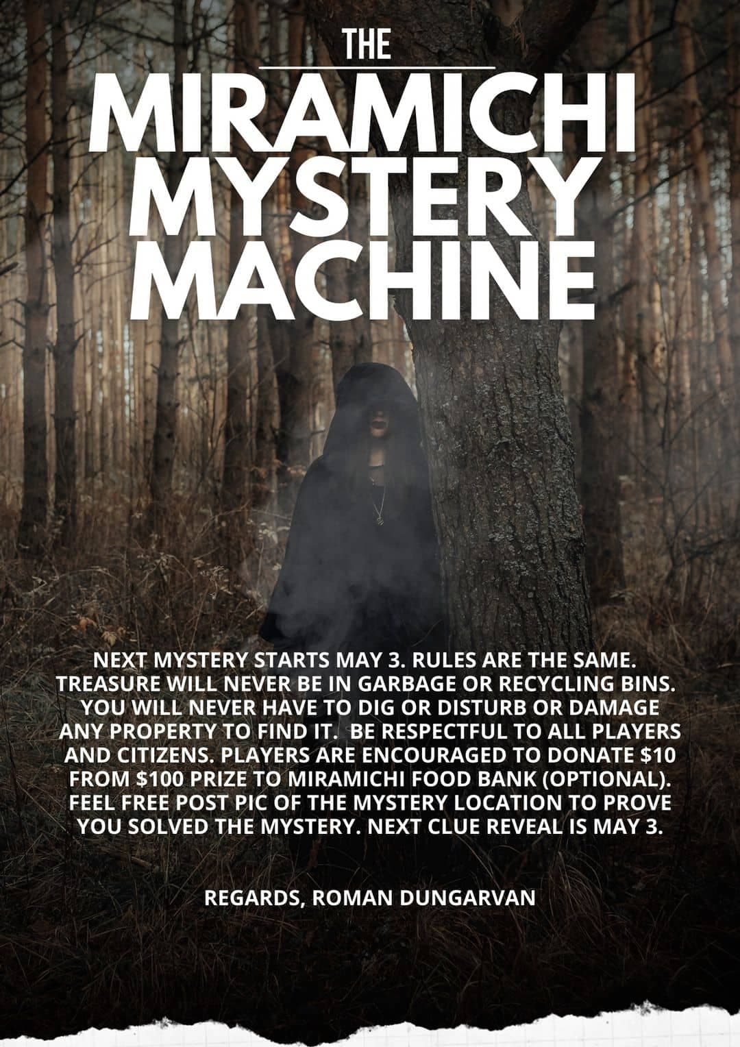 Image Facebook Miramichi Mystery Machine