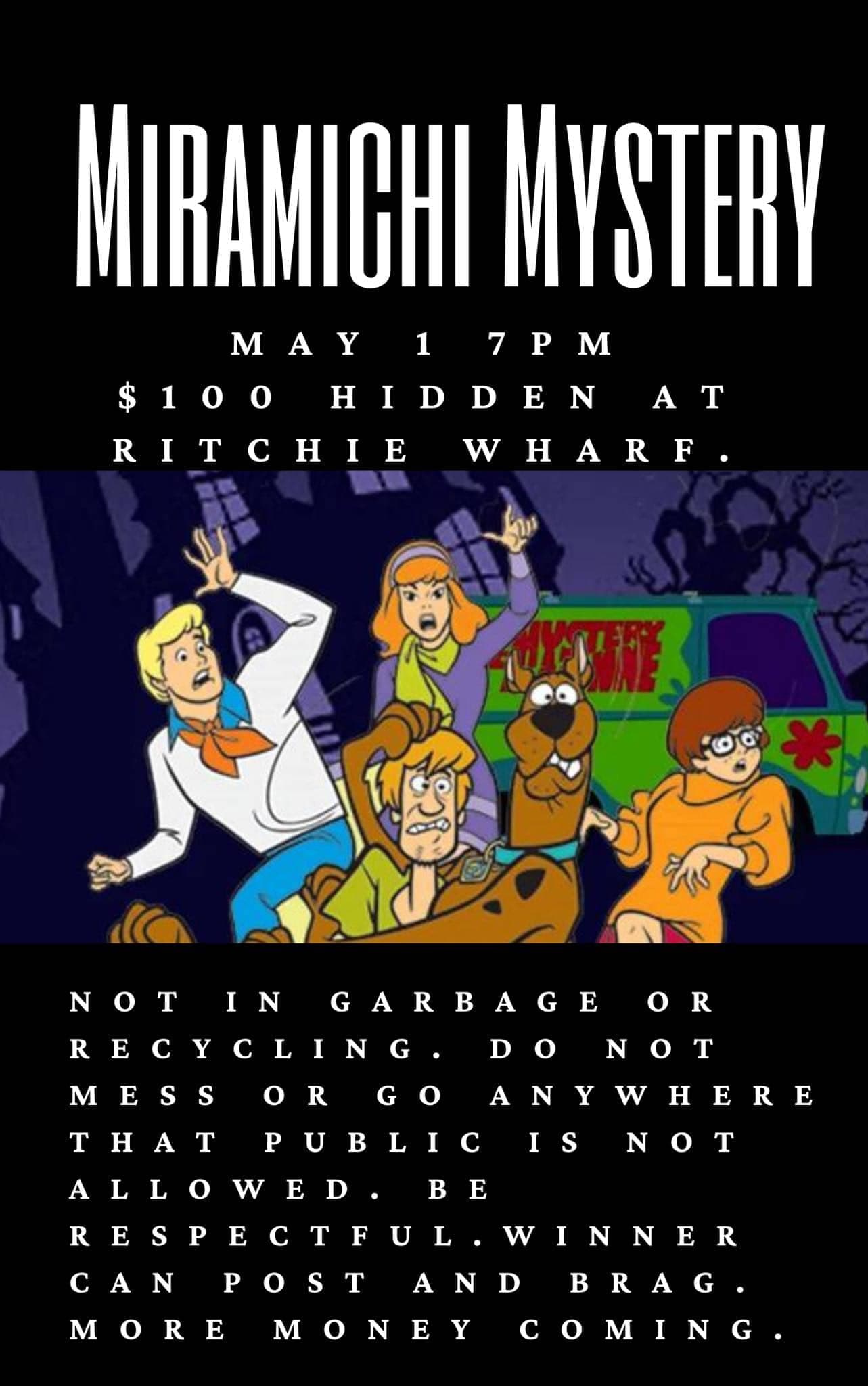 Image Facebook Miramichi Mystery Machine