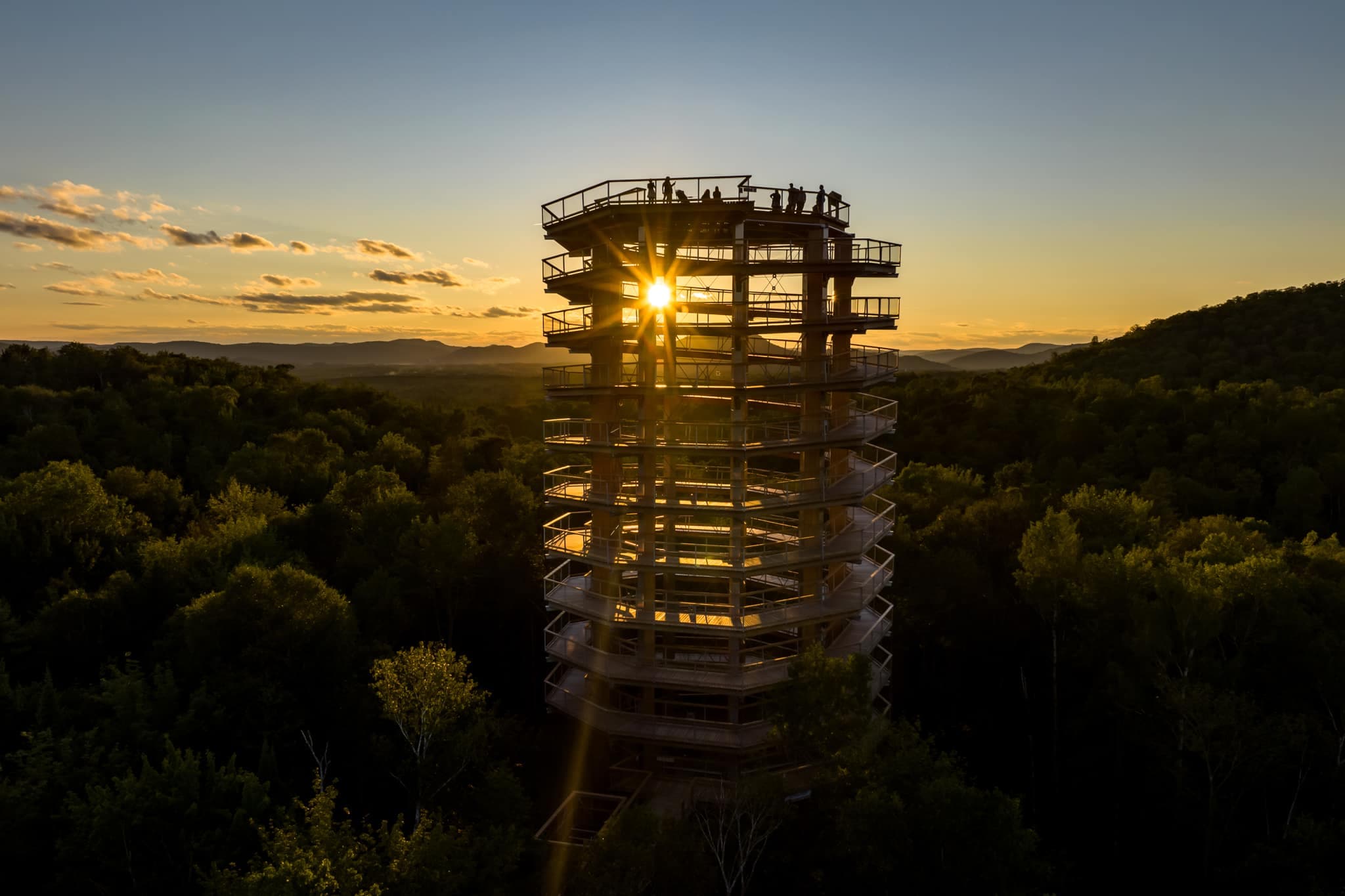 Facebook : sentier des cimes Laurentides