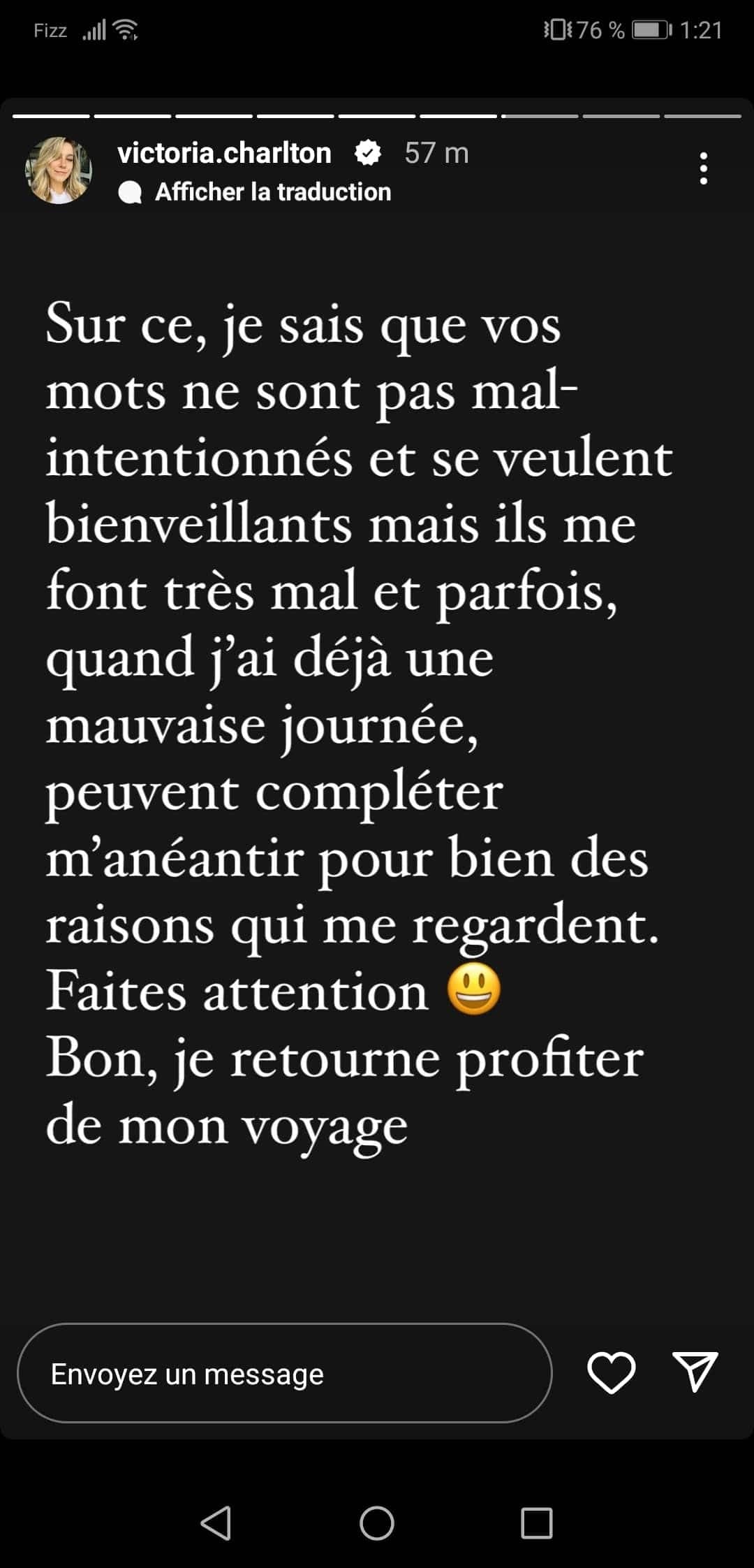 Instagram / Victoria Charlton