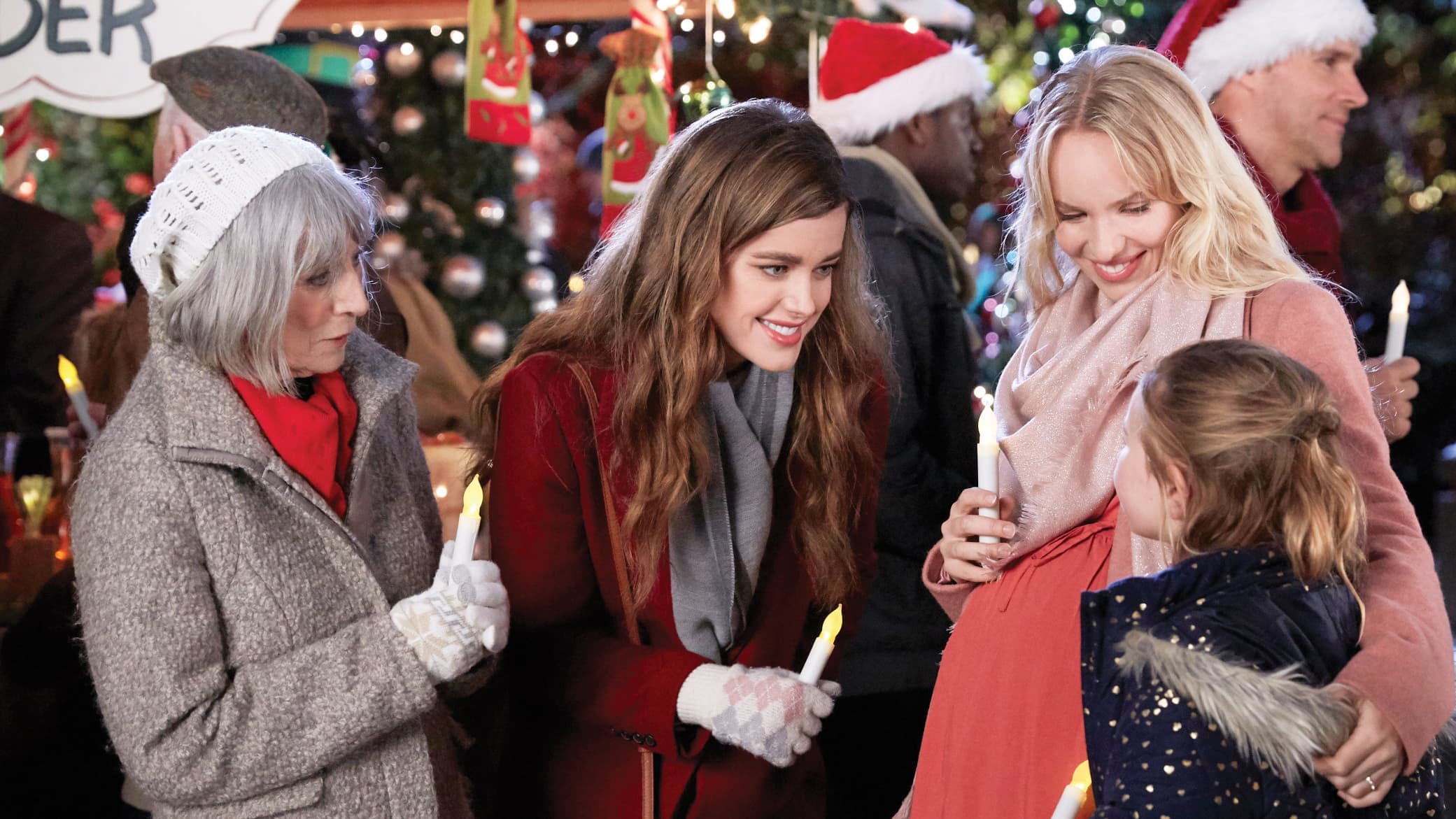 Un Noël à Springdale, avec Ashley Newbrough et Bailey Skodje.