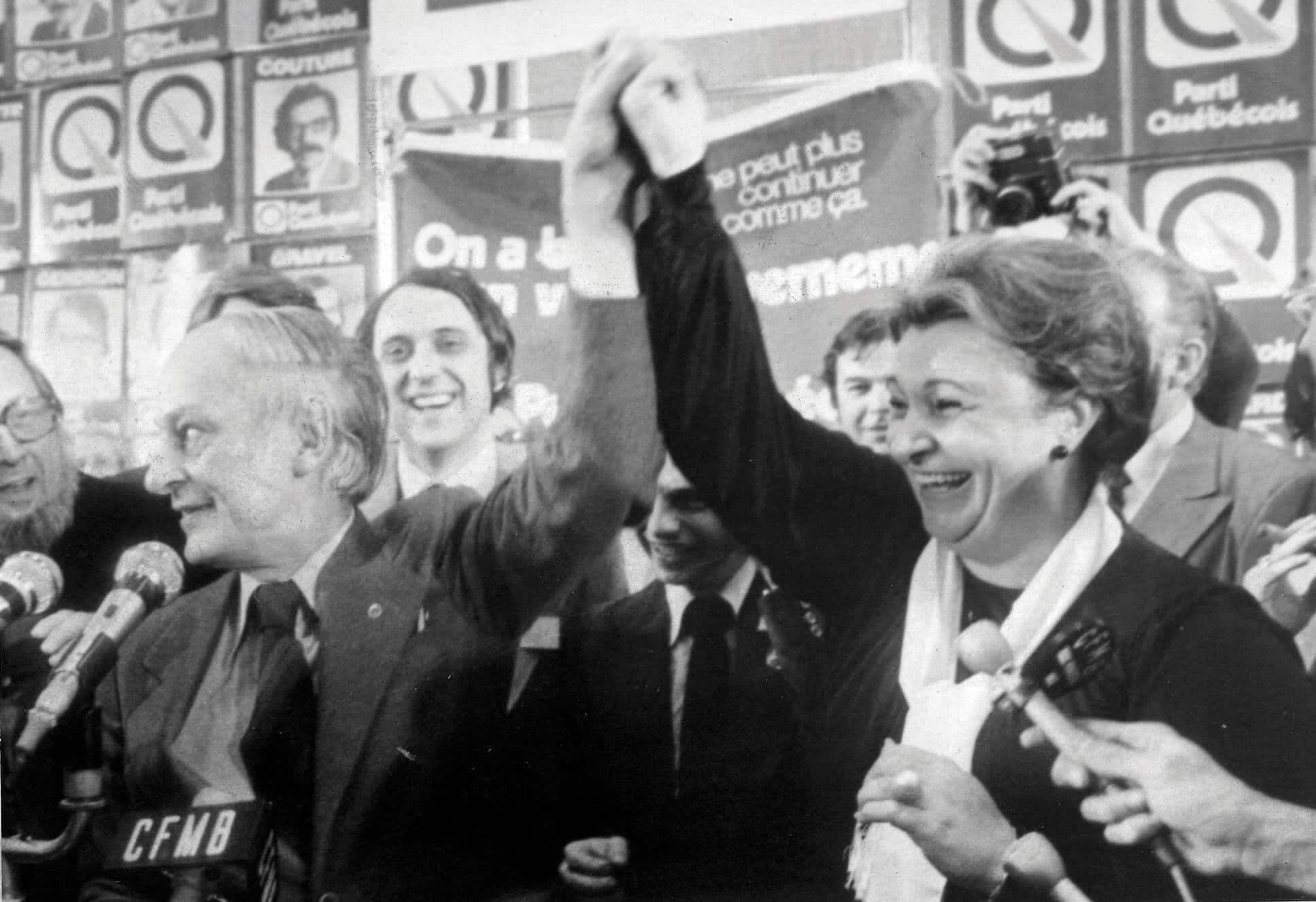 Pierre Bruneau a fait ses débuts à TVA l’année où le Parti québécois de René Lévesque a pris le pouvoir.