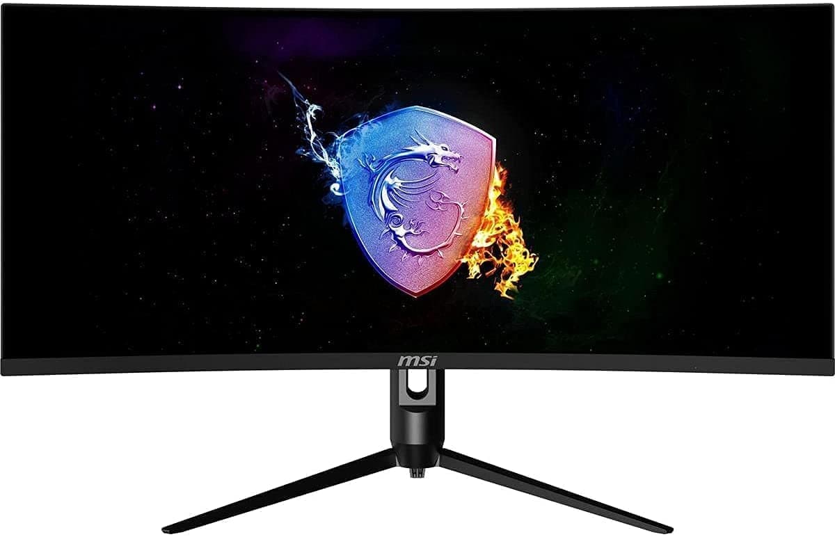 Moniteur de jeu incurvé ultra large MSI Optix MAG342CQR, 34 pouces