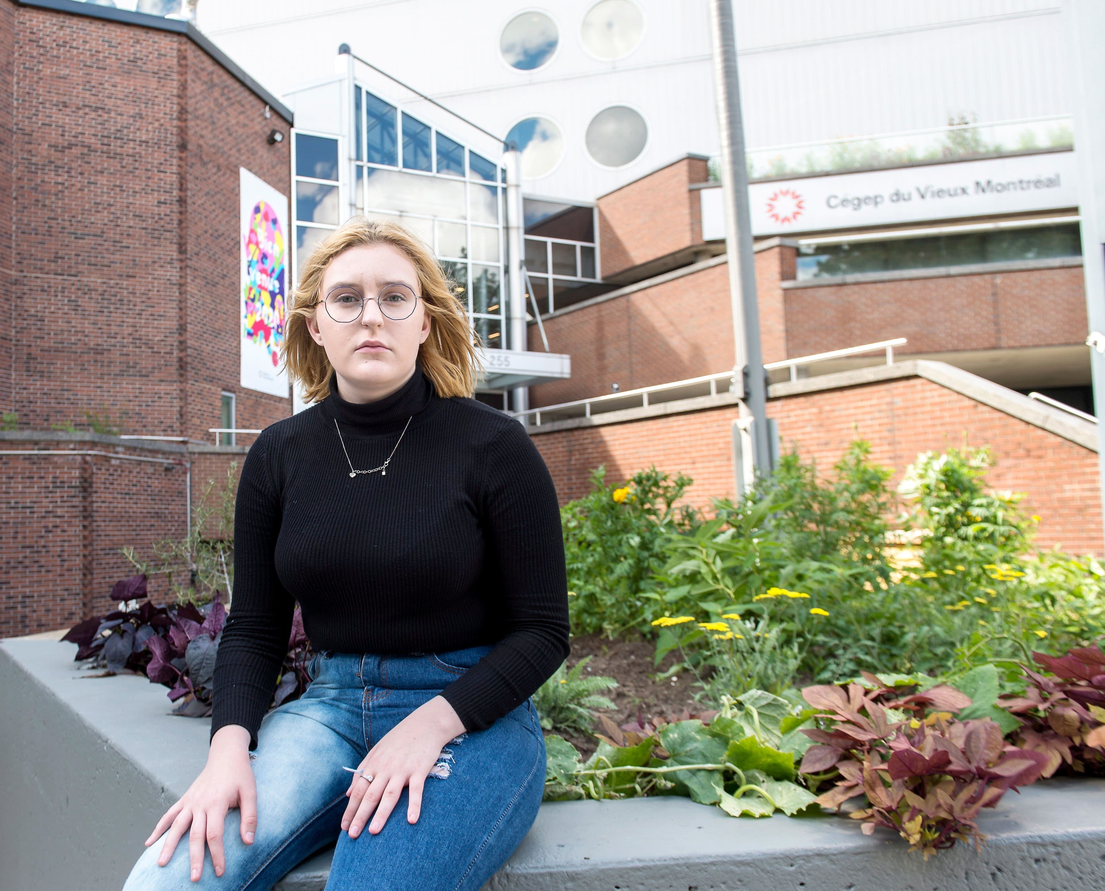 « En août, j’étais aussi perdue qu’en mars », témoigne Lydia Gagné, 16 ans, qui vient de commencer le cégep dans un contexte d’incertitude.