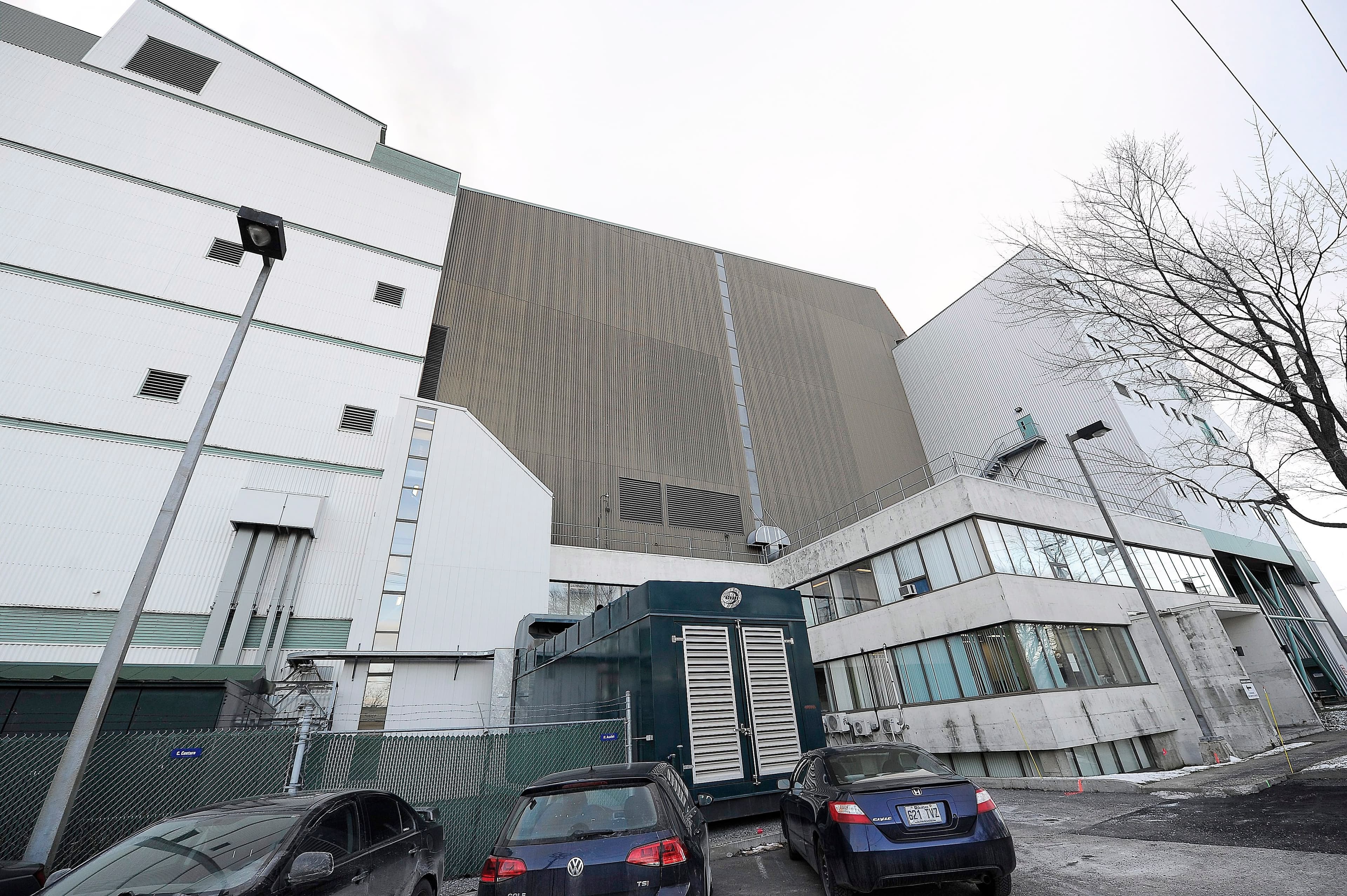 L’incinérateur de Québec.
