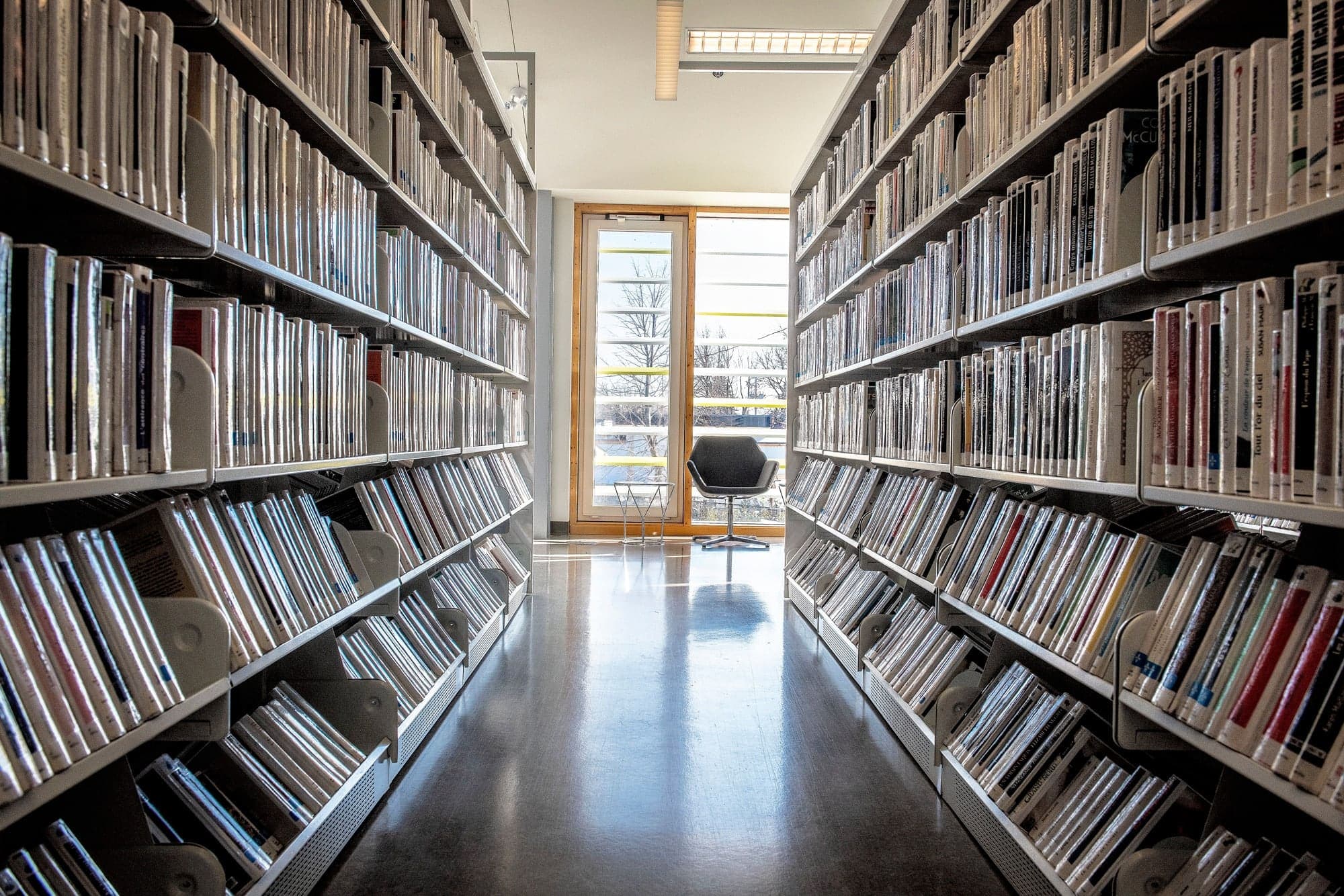 La libliothèque de Varennes.