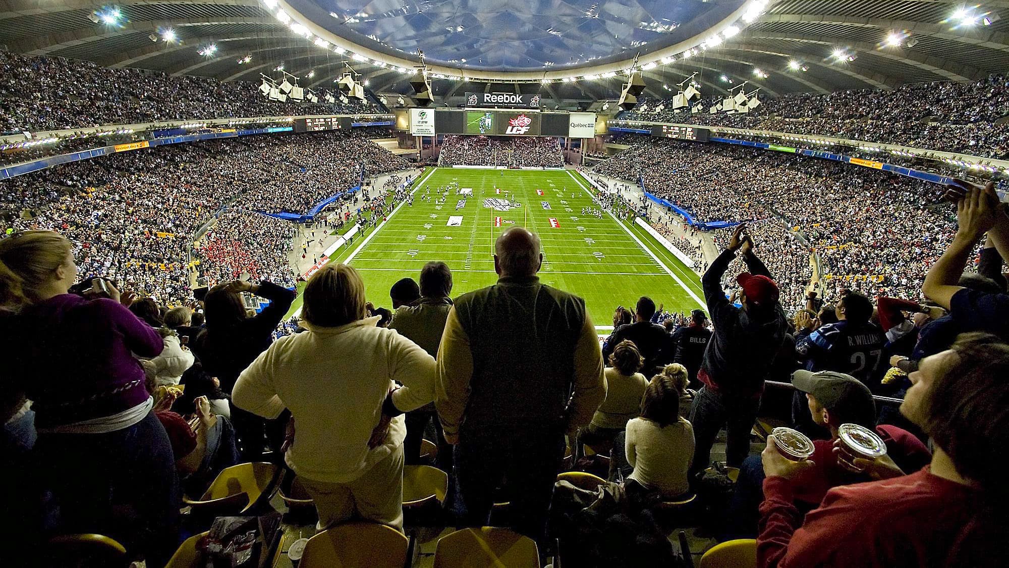 Coupe Grey 2008 entre les Stampeders de Calgary et les Alouettes de Montreal au Stade Olympique le 23 novembre 2008 Credit photo: Les archives / Le Journal de Montreal