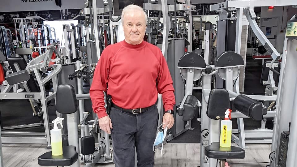 Michel Mecteau, un usager de 78 ans.