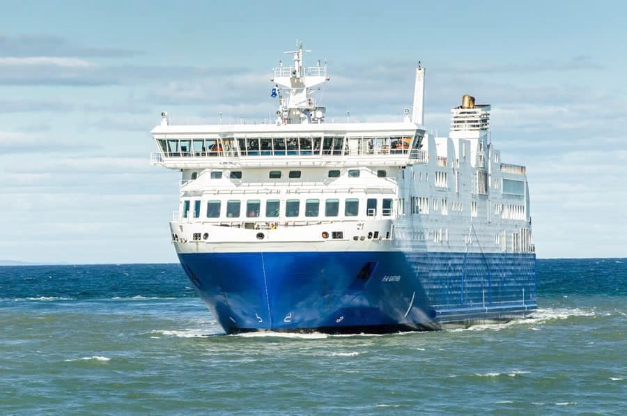 Le fameux navire F-A Gauthier.