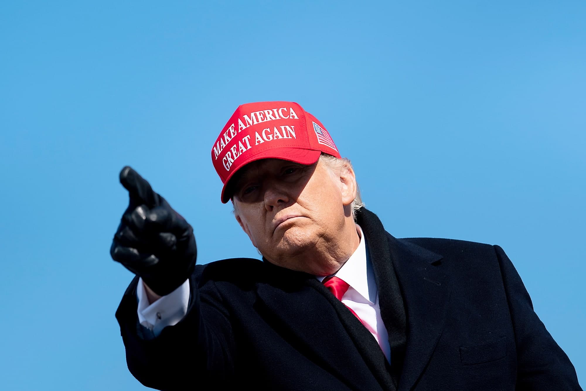 Donald Trump, lors d’un rassemblement en Caroline du Nord, le 2 novembre.