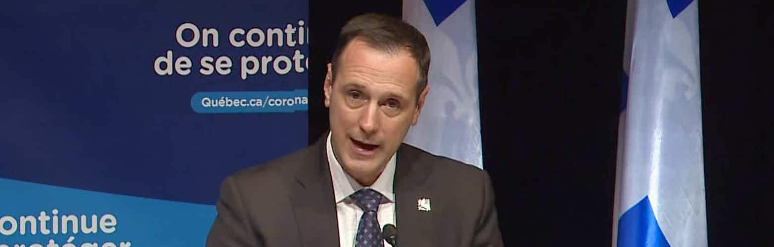 Jean-François Roberge. Ministre