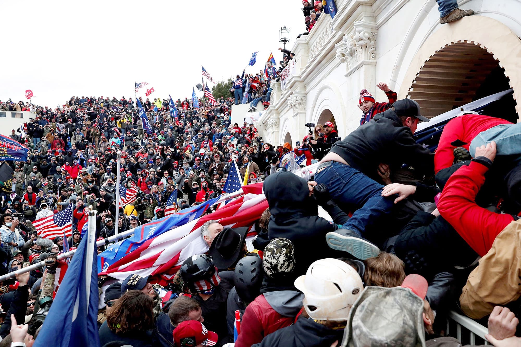 Le 6 janvier dernier, des manifestants pro-Trump ont pris d’assaut le Capitole à Washington.