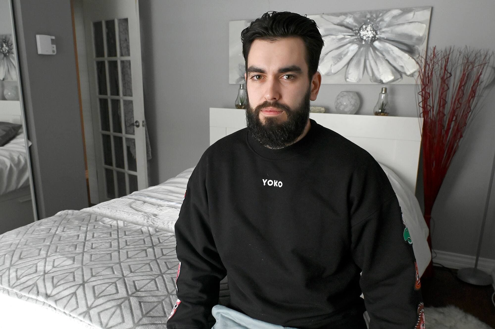 Anthony Cantin a trouvé une routine qui lui permet aujourd’hui de bien dormir.