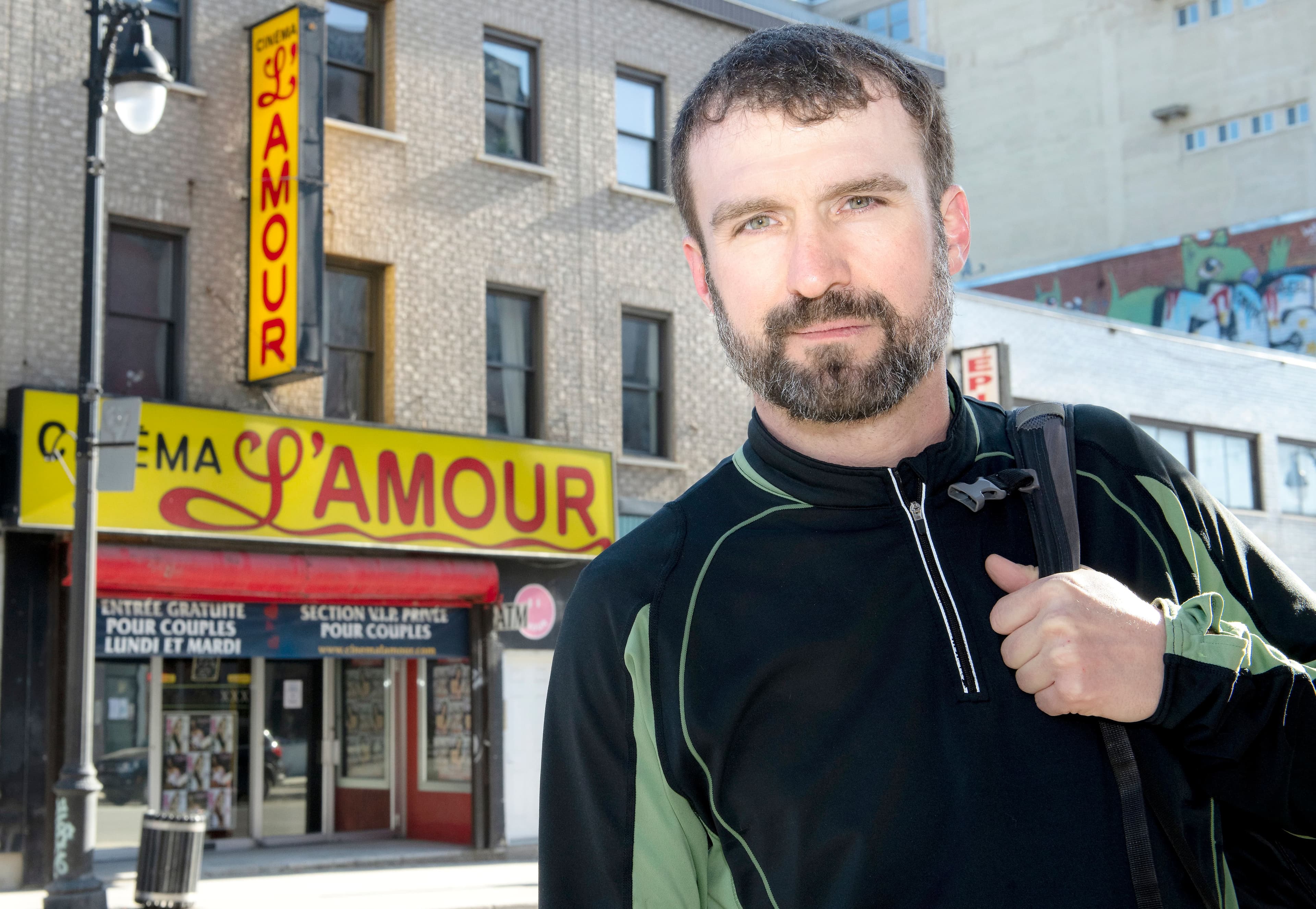 Notre journaliste Louis-Philippe Messier a passé une journée au Cinéma L’Amour.