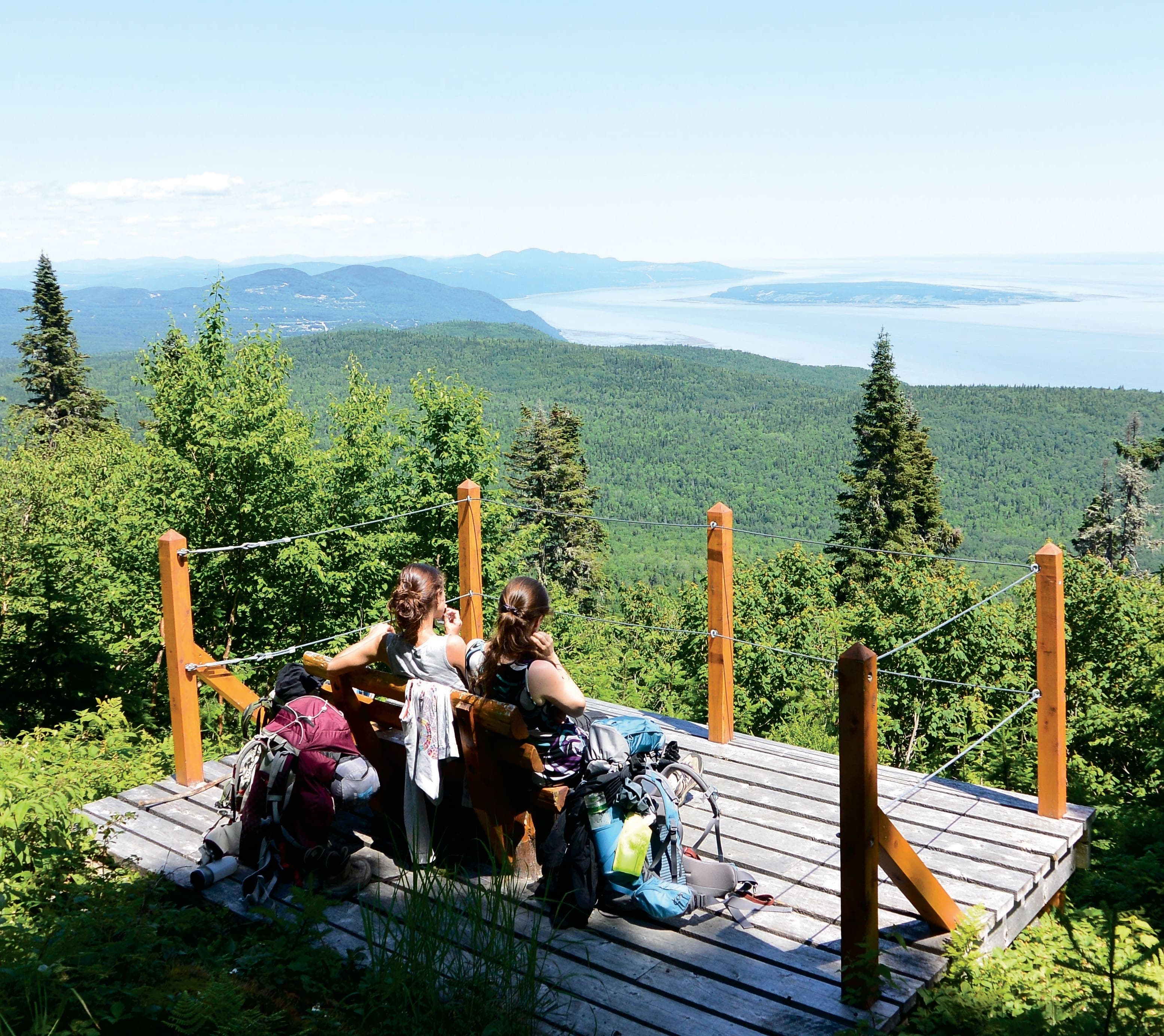 Une halte à Petite-Rivière-Saint-François qui offre une vue à couper le souffle.