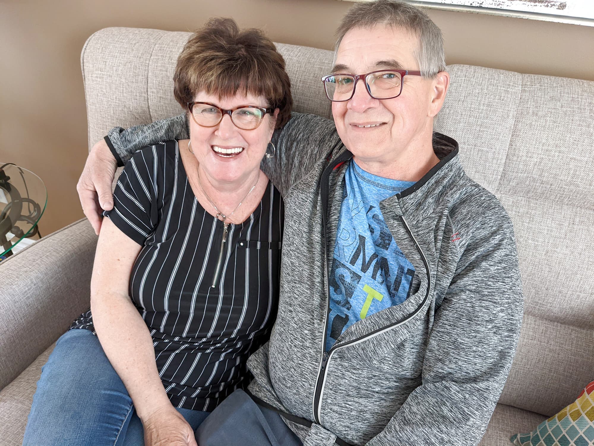 Retraités et heureux, Lucie Dulac et Raymond Lafontaine, de Beauport, apprécient leur rythme de vie. « On ne s’ennuie pas ensemble », mentionne Mme Dulac.