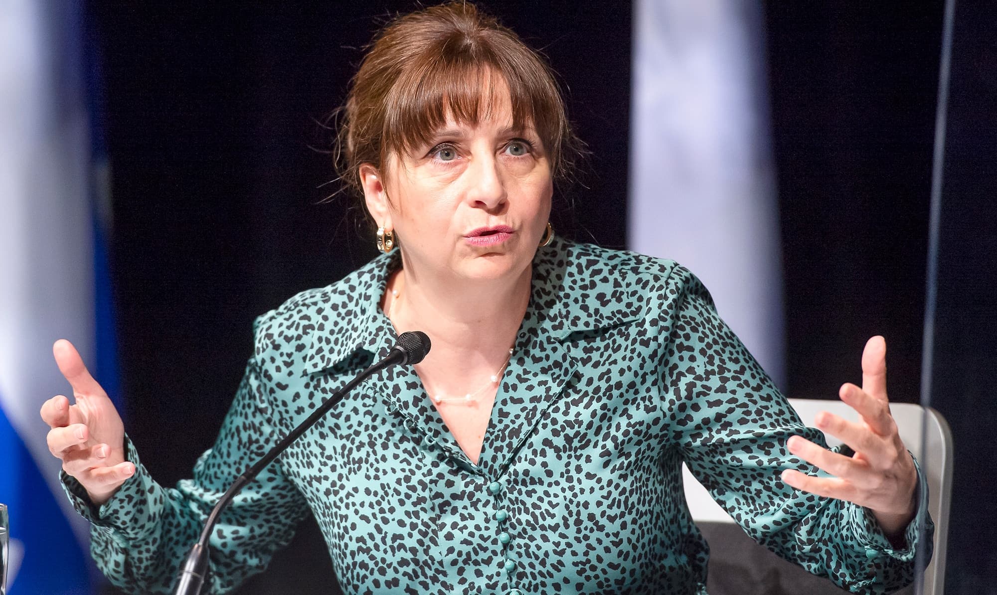 La ministre de la Culture et des Communications, Nathalie Roy, a donné les grandes lignes des nouvelles annonces du gouvernement sur les festivals et autres événements estivaux.