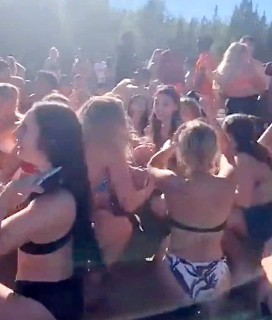 Capture d'écran tirée de Snapchat