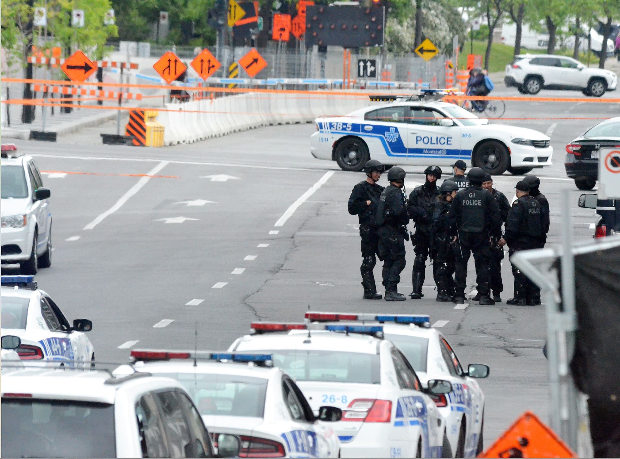 Une partie de l’arrondissement Ville-Marie a été fermée à la circulation à la suite d’une fusillade, lundi matin.