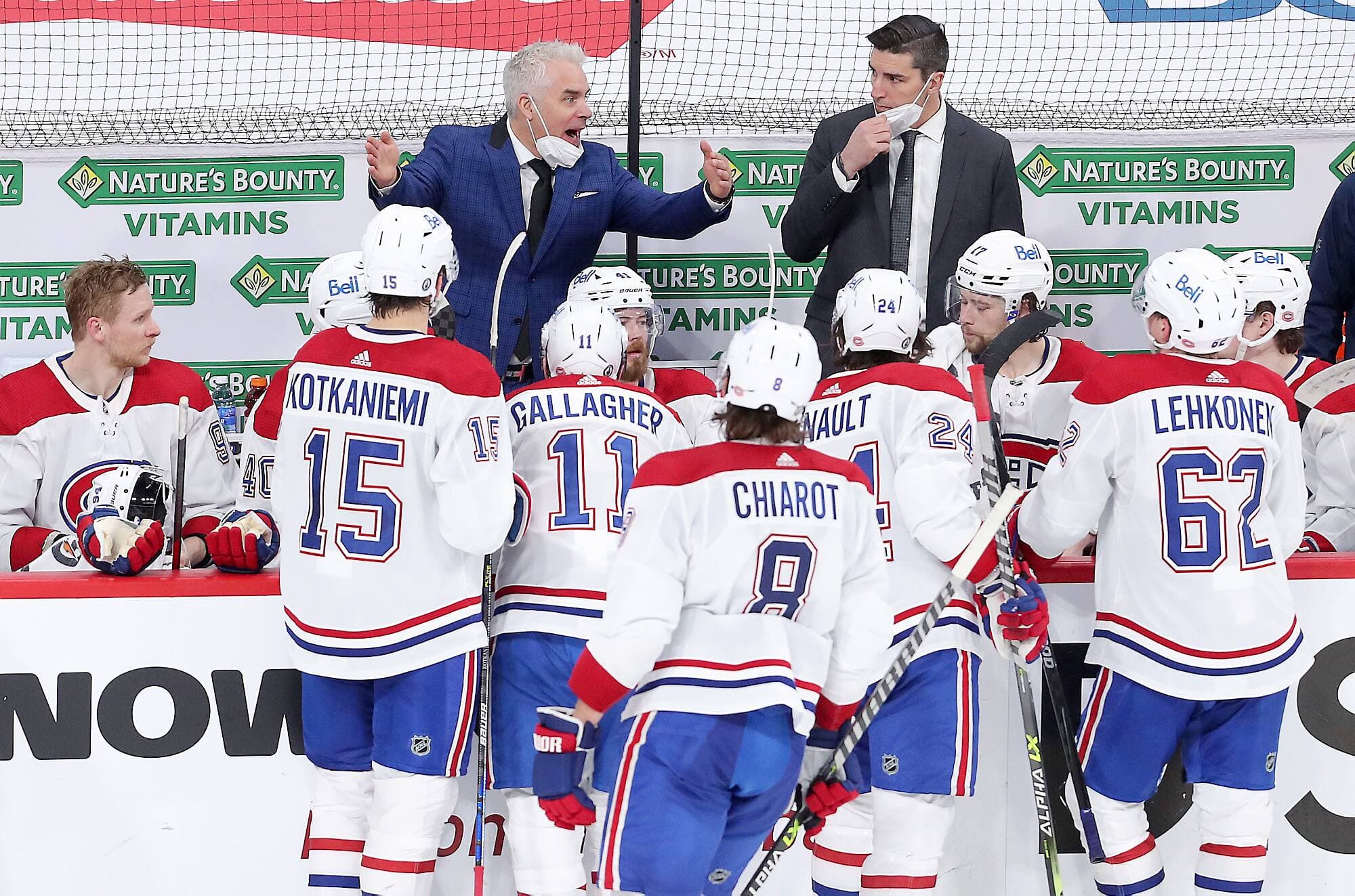 L’entraîneur-chef du Canadien, Dominique Ducharme, est bien conscient que rien n’est encore acquis pour ses troupes.
