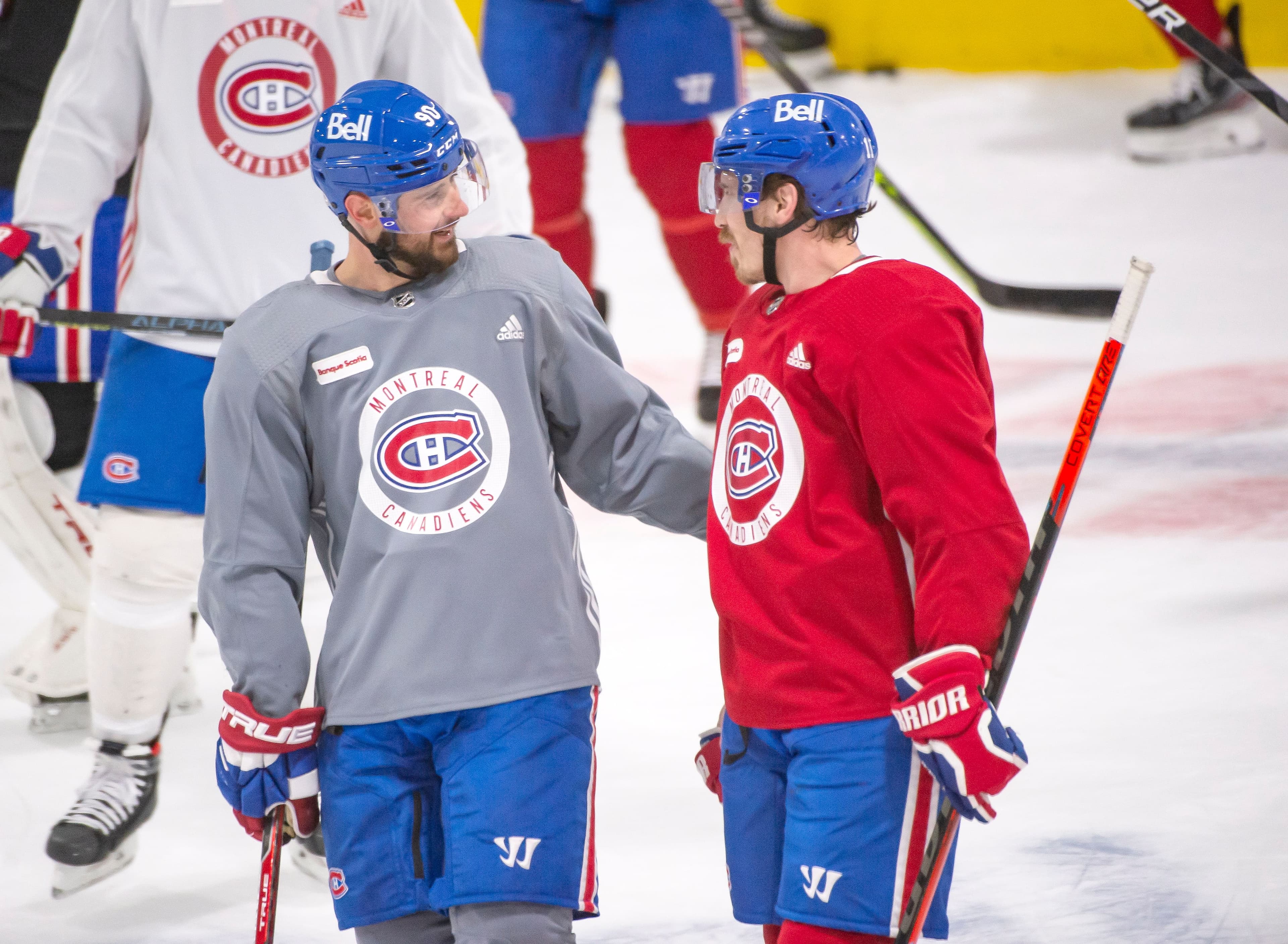 Peu utilisé depuis le début des séries, Tomas Tatar a sûrement reçu des paroles d’encouragement de Brendan Gallagher.