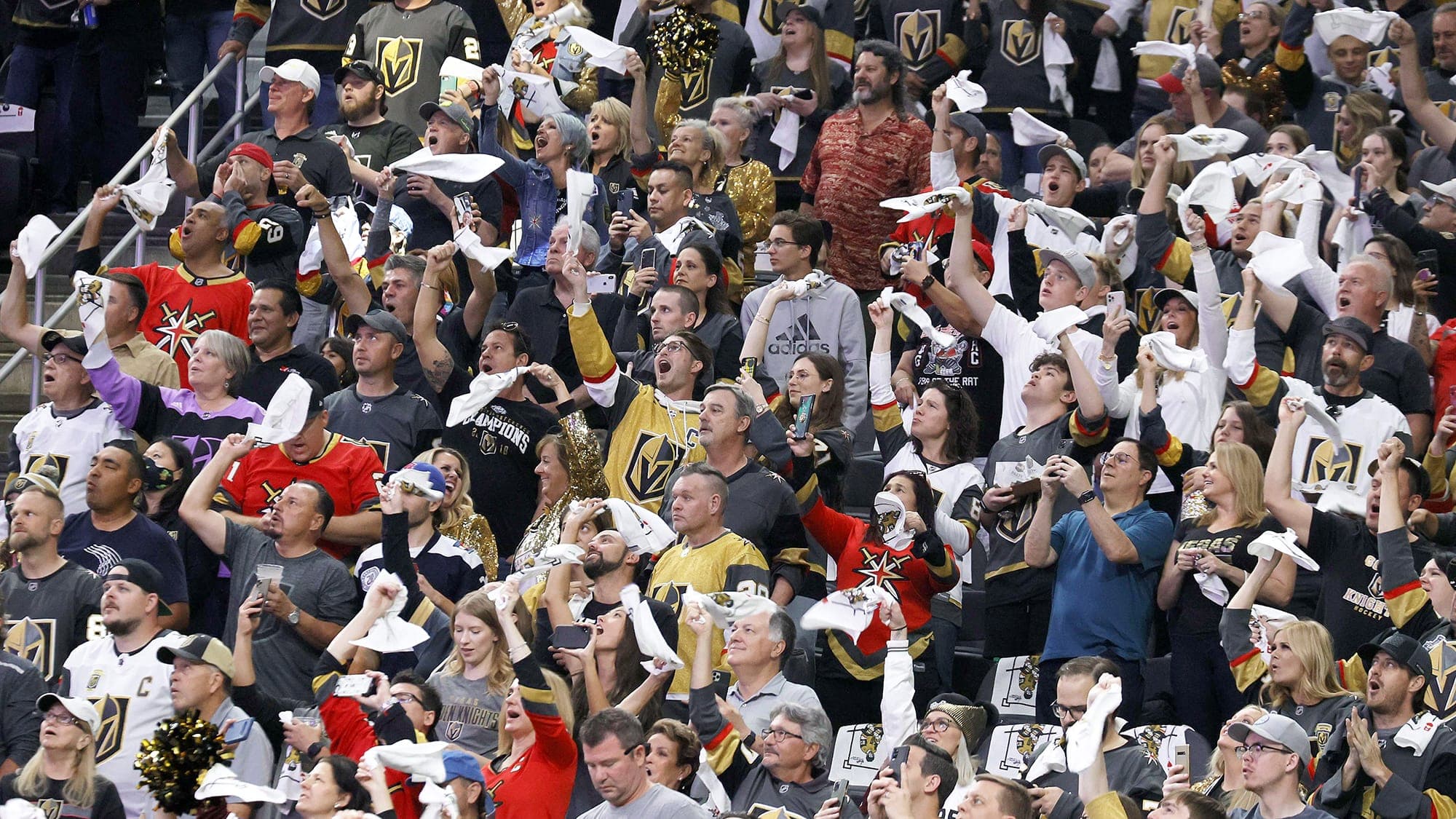 Les partisans des Golden Knights de Las Vegas n’avaient même pas besoin de s’encombrer d’un masque en demi-finale de la Coupe Stanley contre le Canadien.