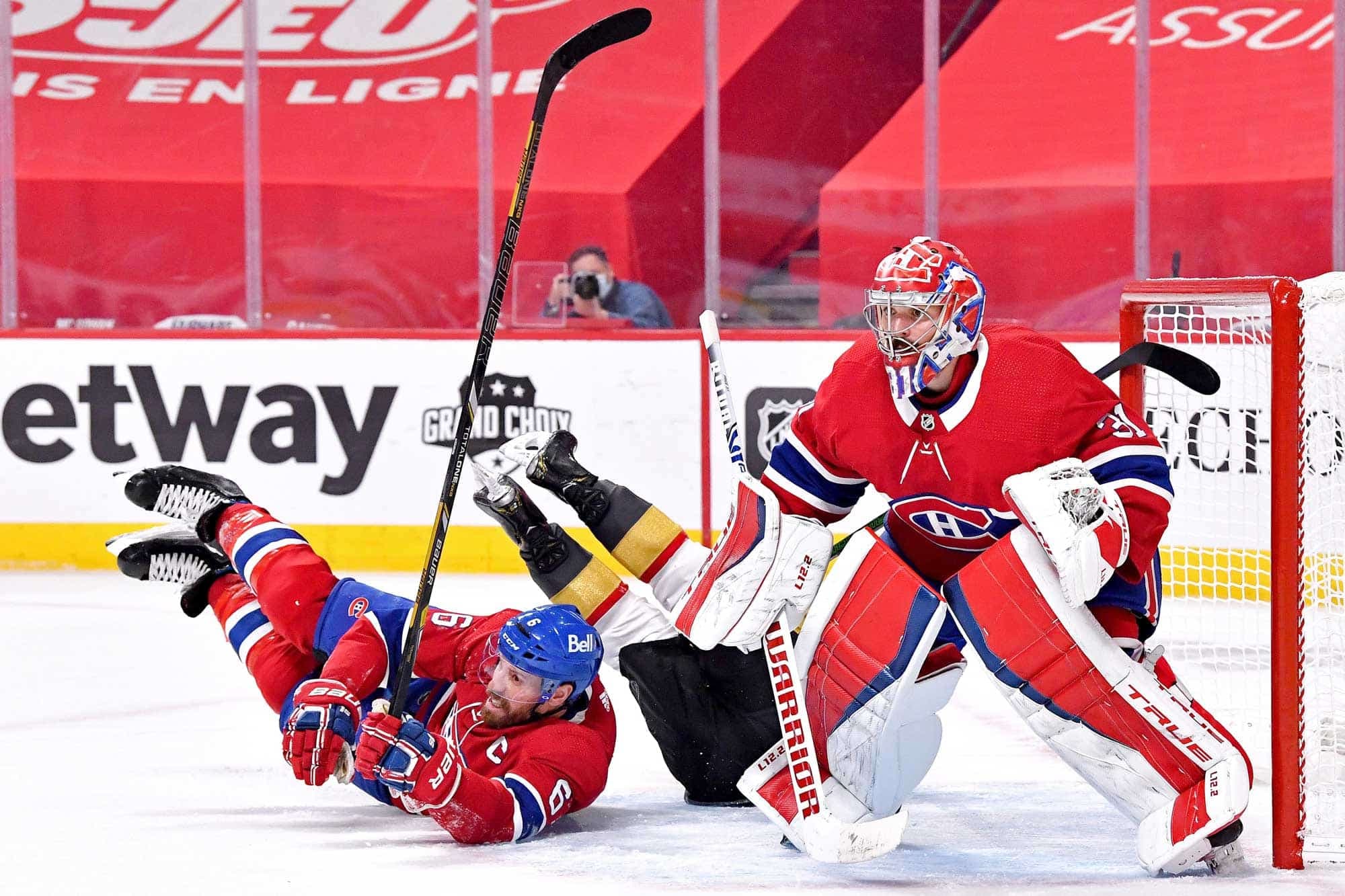 Le gardien de but du Canadien Carey Price a disputé de solides séries cette saison notamment face à Vegas.