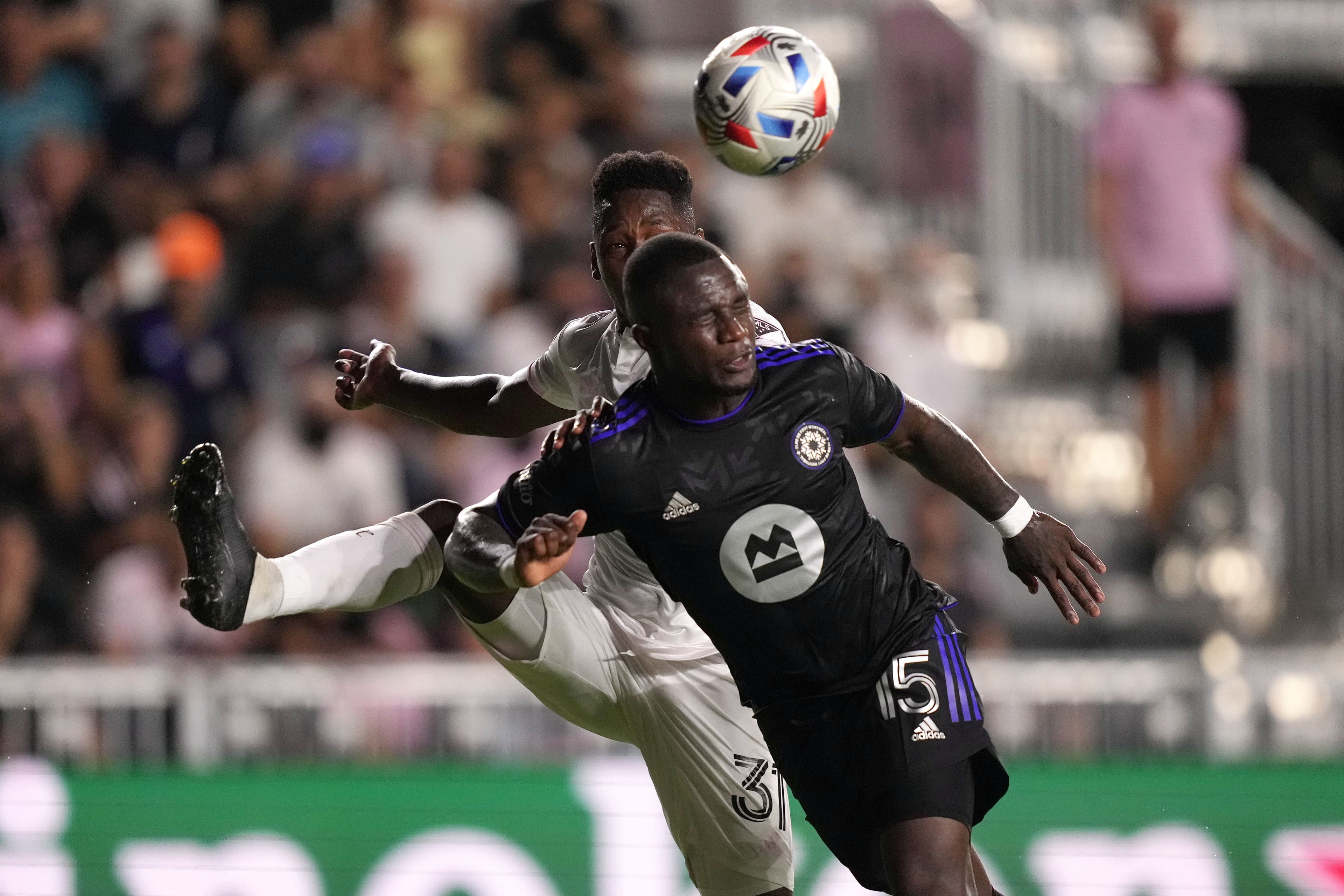 Zachary Brault-Guillard a fait de l’excellent travail défensif contre l’inter Miami, samedi soir.