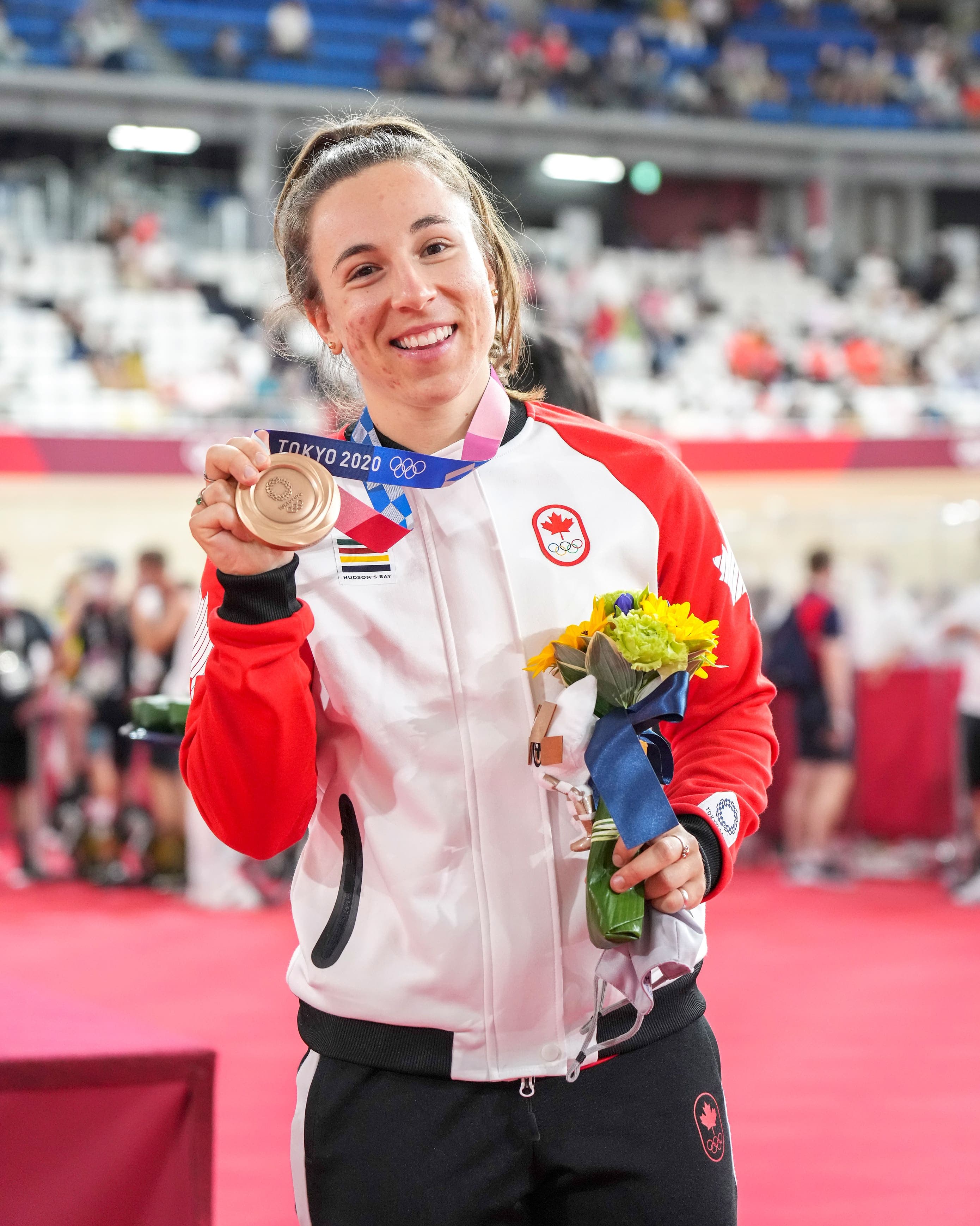 La cycliste québécoise Lauriane Genest sait qu’elle fait partie de l’élite mondiale, maintenant qu’elle a une médaille olympique de bronze au cou.